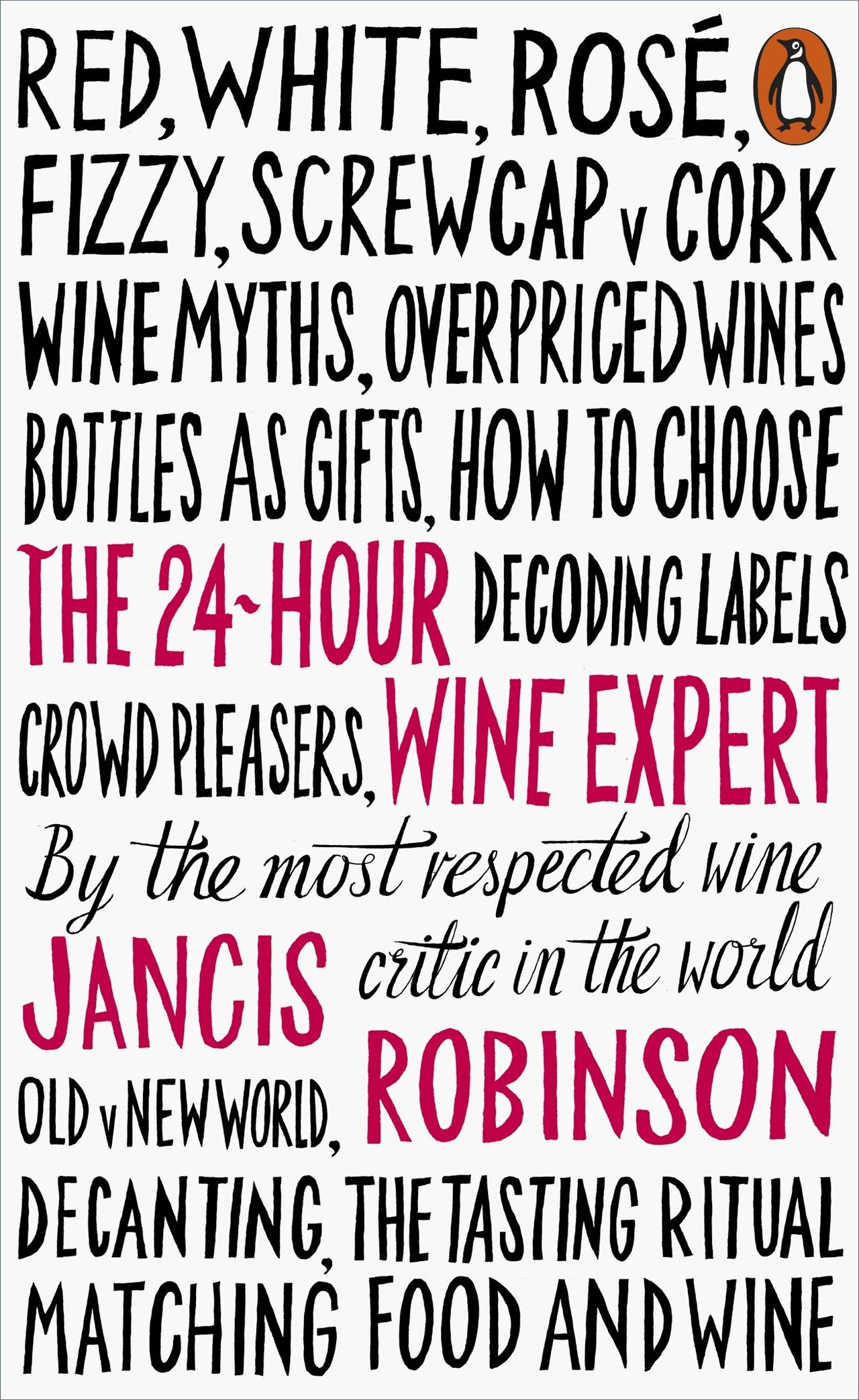 Cover of The 24-Hour Wine Expert (2016) by Robinson. (Courtesy Penguin Press)