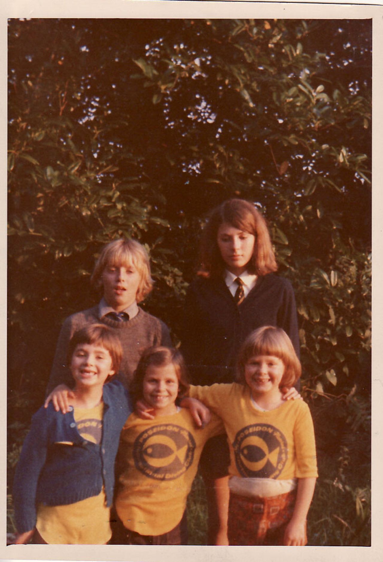 Ilse (top right) as a child with her siblings. (Courtesy Ilse Crawford)