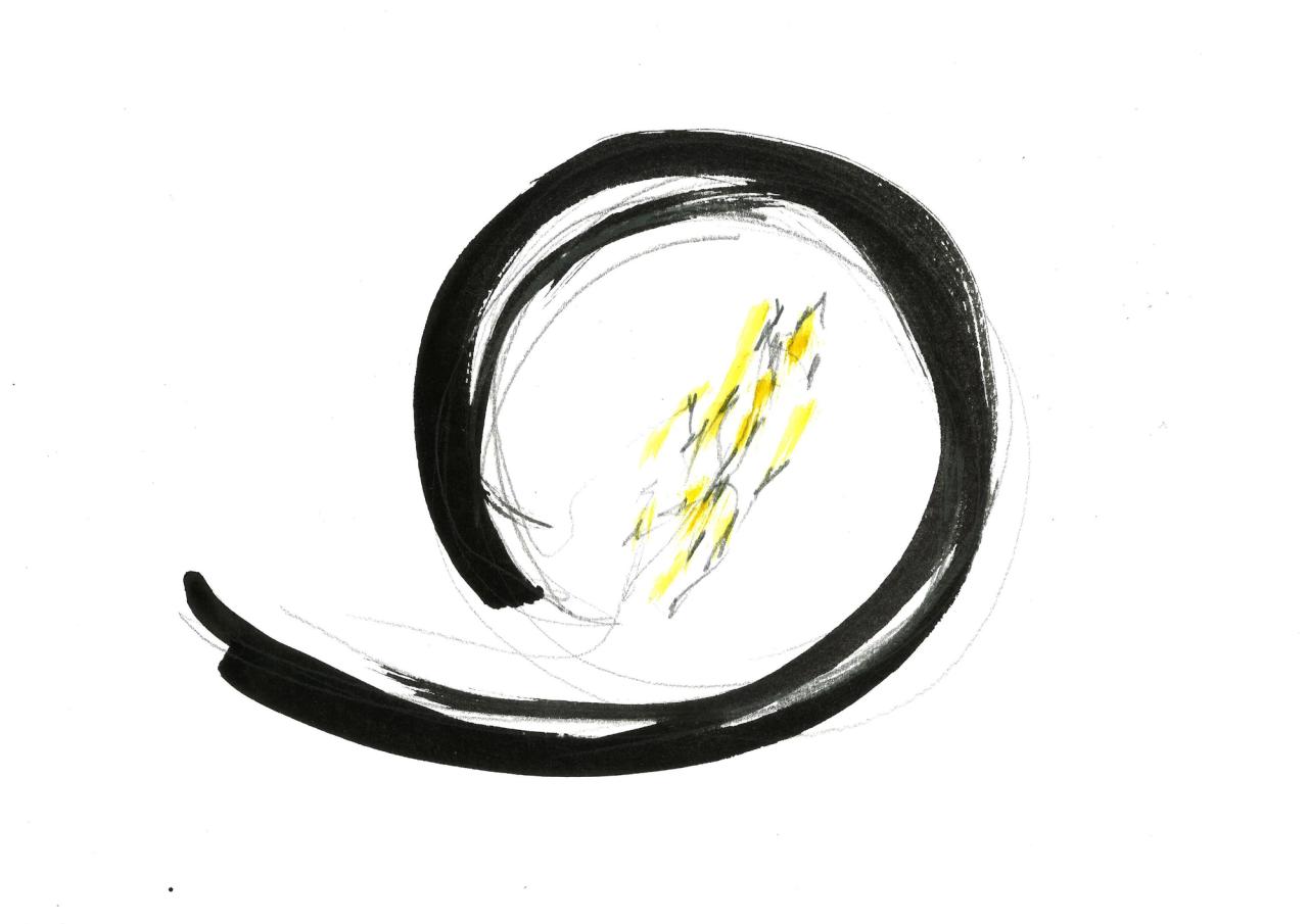 Ghotmeh’s watercolors for the 2024 "Olga de Amaral" exhibition at the Cartier Foundation in Paris. (Courtesy Lina Ghotmeh)