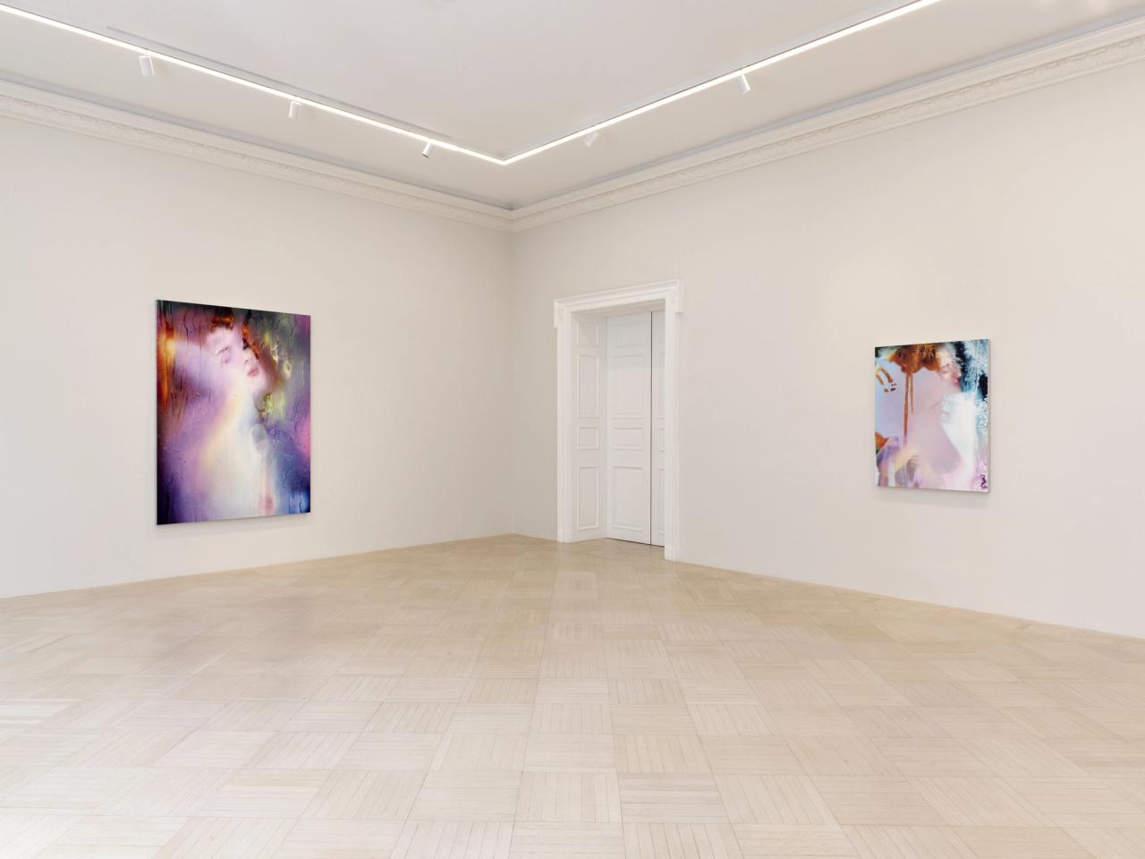 Installation view of Minter’s ongoing solo exhibition at LGDR in New York City. (Courtesy LGDR)