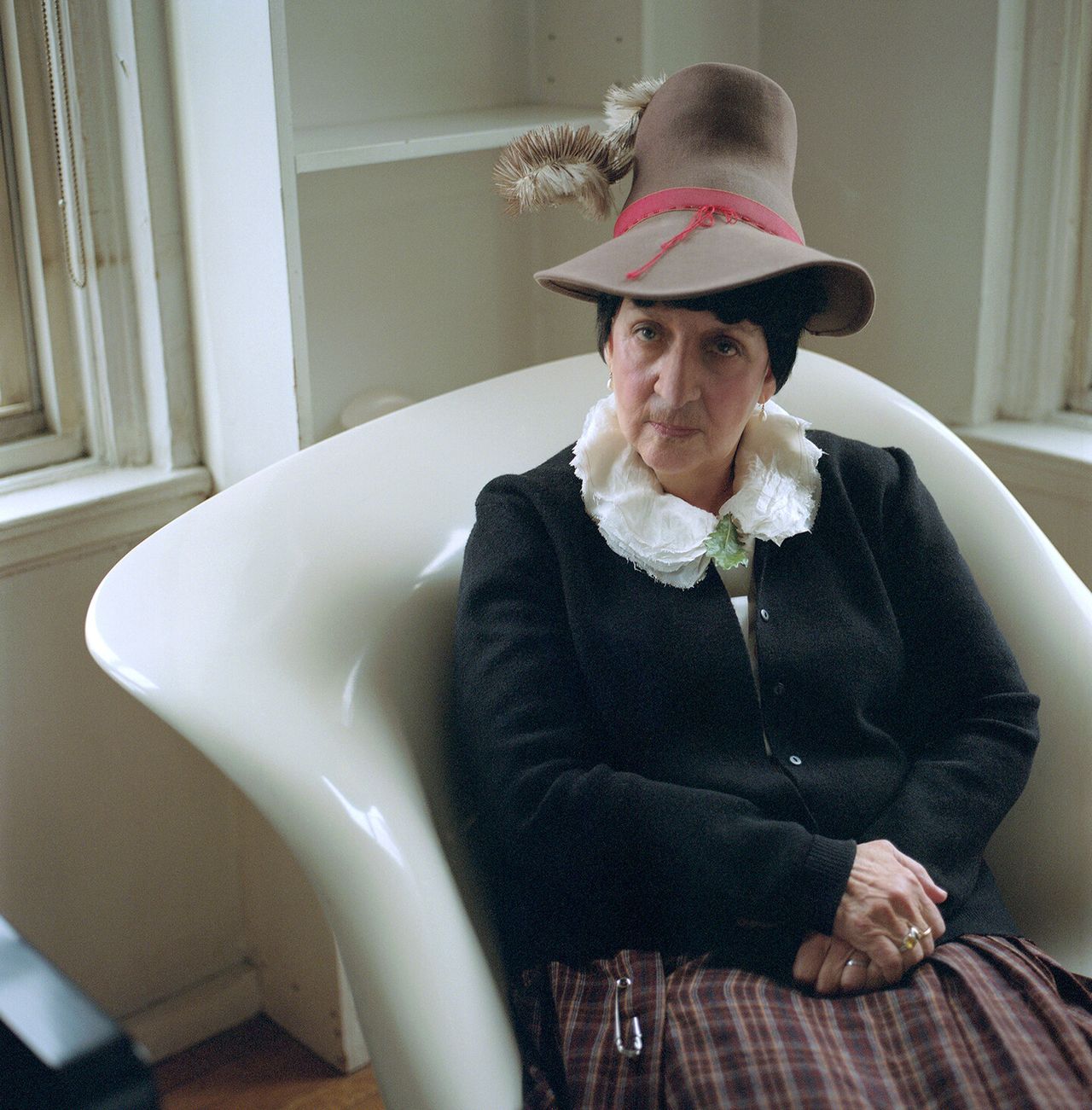 Maira Kalman dressed as Alice B. Toklas
