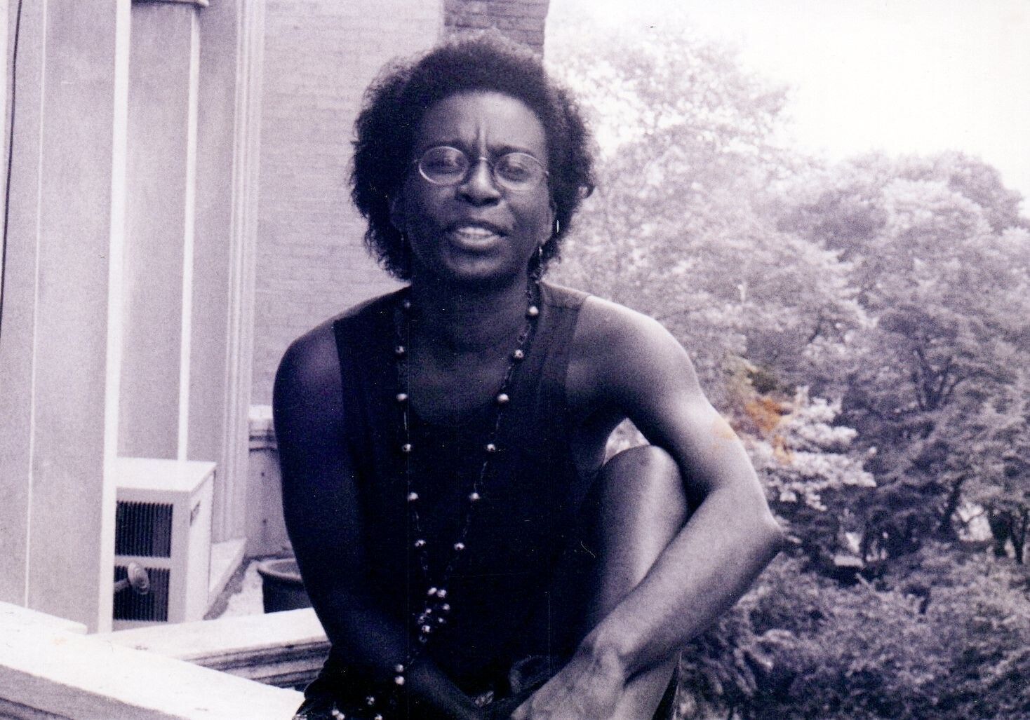 Rankine while earning her M.F.A. at Columbia University, circa 1990. (Courtesy Claudia Rankine)