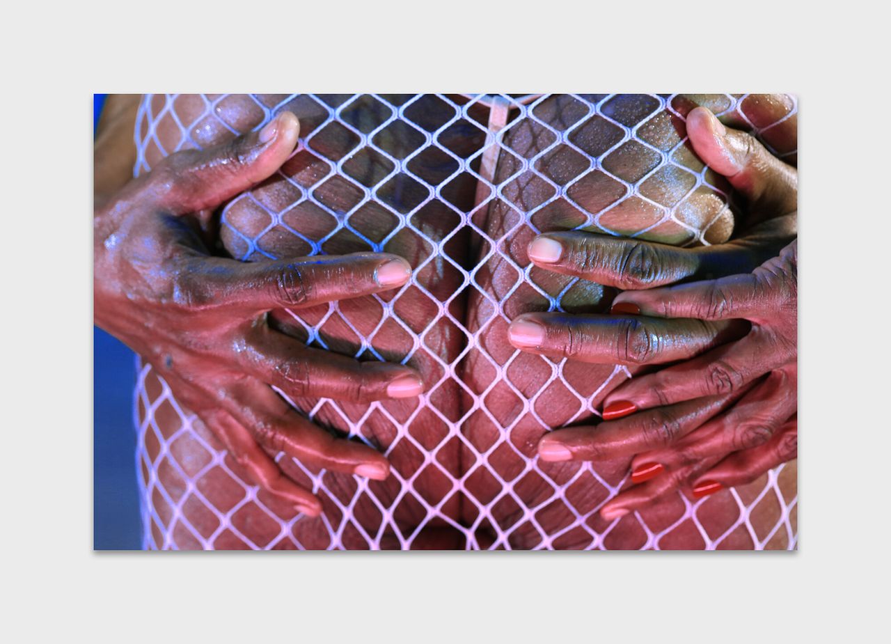 “Cradle” (2022), part of Marilyn’s series of photos commissioned for the New York Times Magazine article “The Joys (and Challenges) of Sex After 70.” (Courtesy the artist)