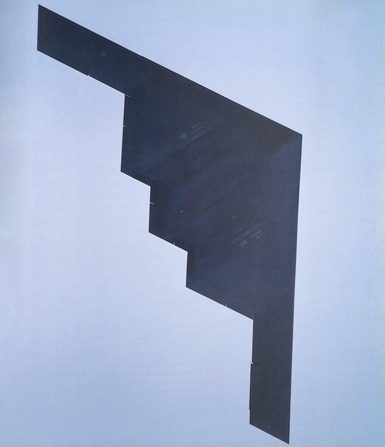 An image of a B-2 bomber that was included in Minimum (1996) by Pawson. (Photo: Quadrant. Courtesy Phaidon Press and John Pawson)