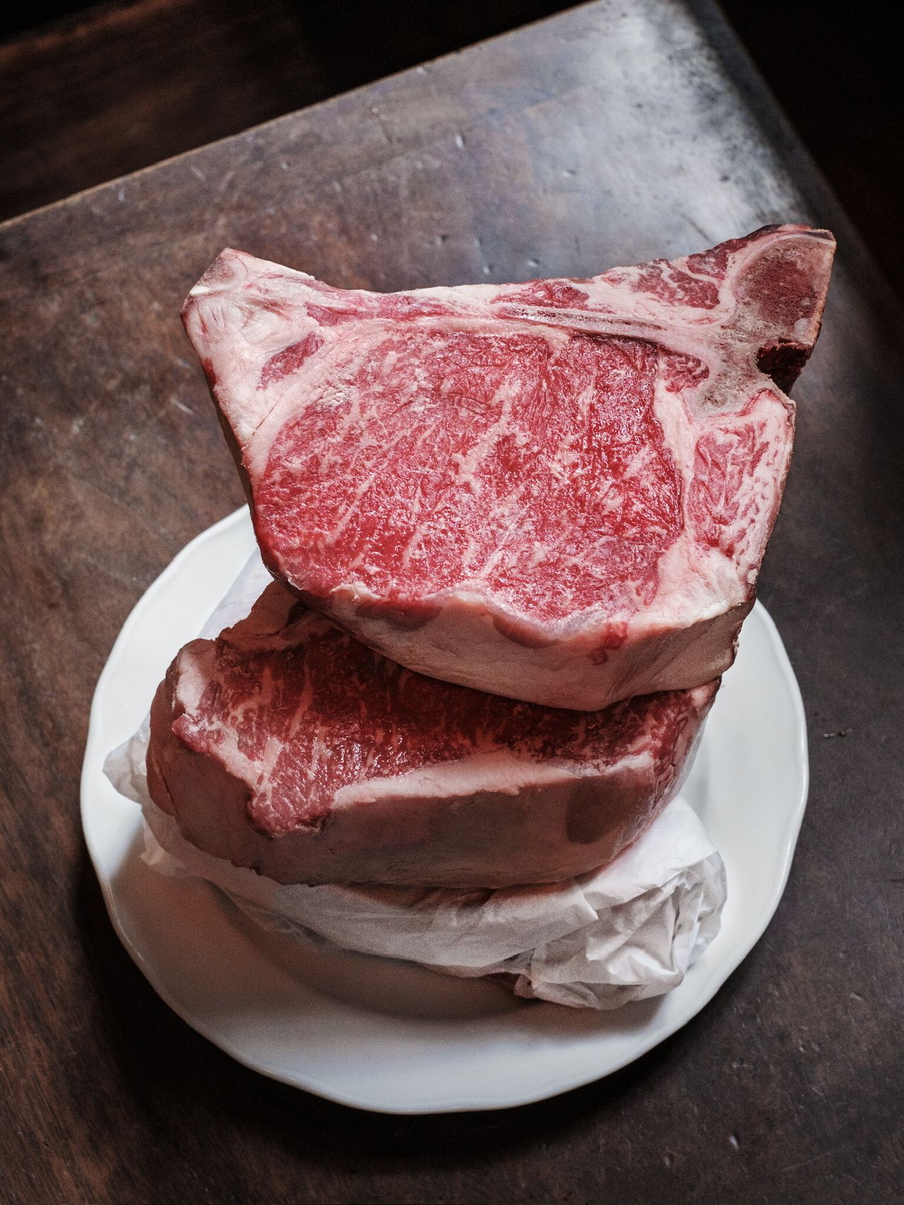 Cuts of lamb at The Commerce Inn. (Photo: Ian Gittler. Courtesy Rita Sodi)