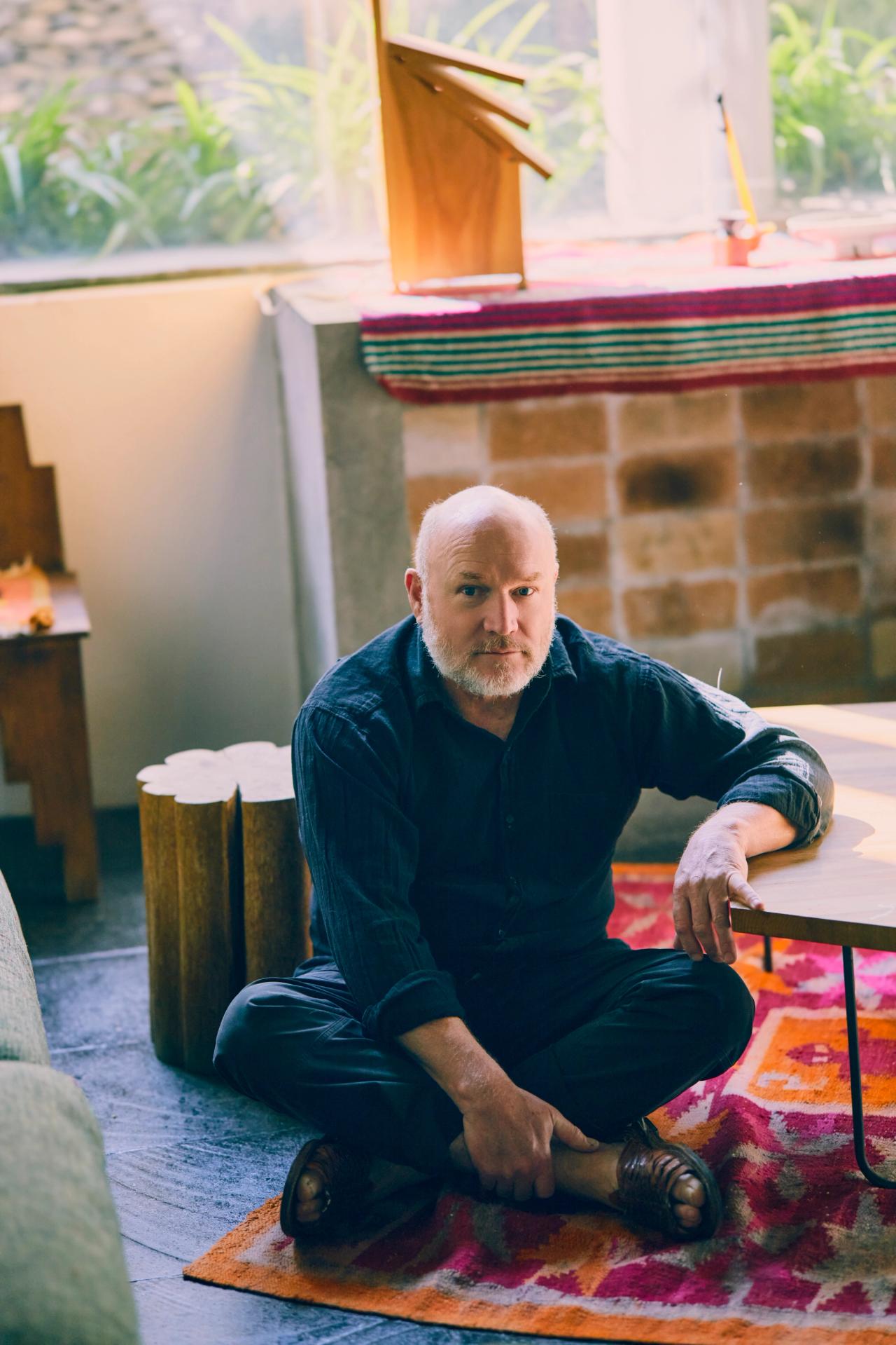Alma Allen at his family’s home in Mexico City. (Photo: Pepe Molina for The Slowdown)