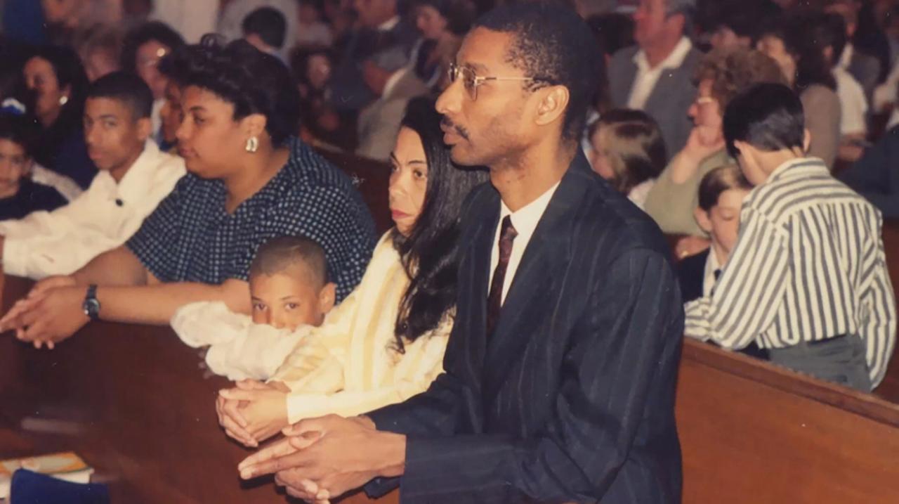 Gay (left) and her family at church. (Courtesy Roxane Gay)