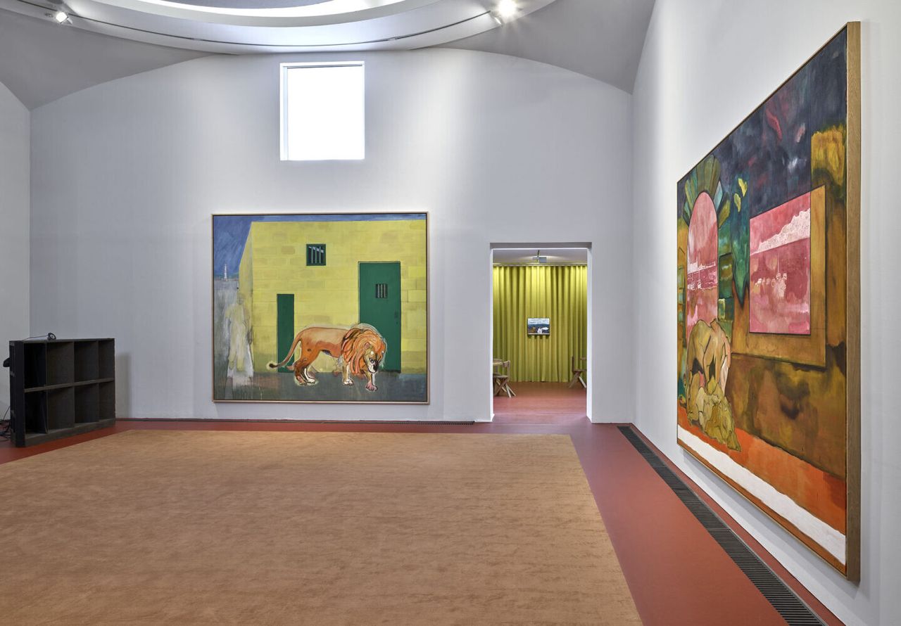 “Peter Doig: House of Music” (2025–2026) at the Serpentine South Gallery. (Photo: Prudence Cuming Associates)