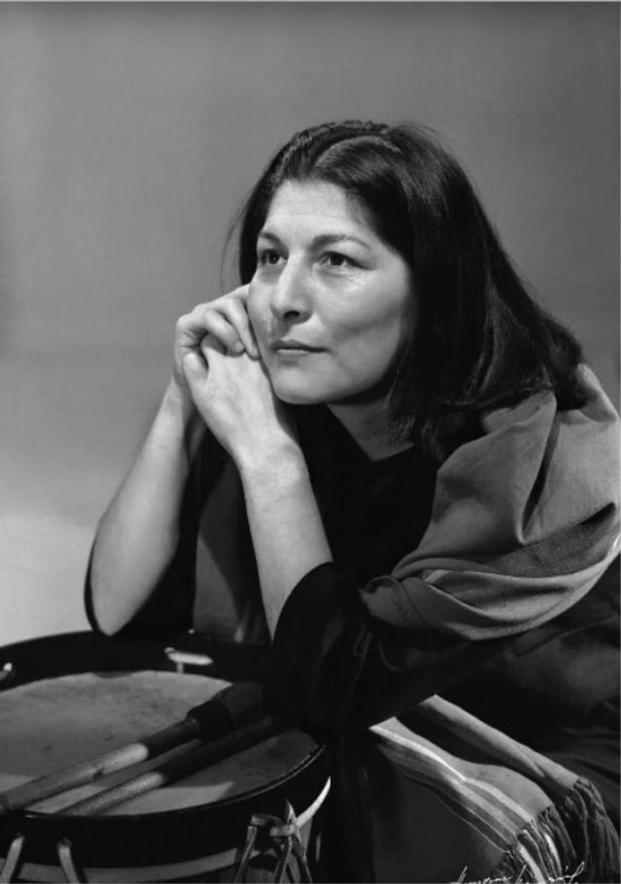 Argentinian folk singer Mercedes Sosa. (Photo: Annemarie Heinrich)