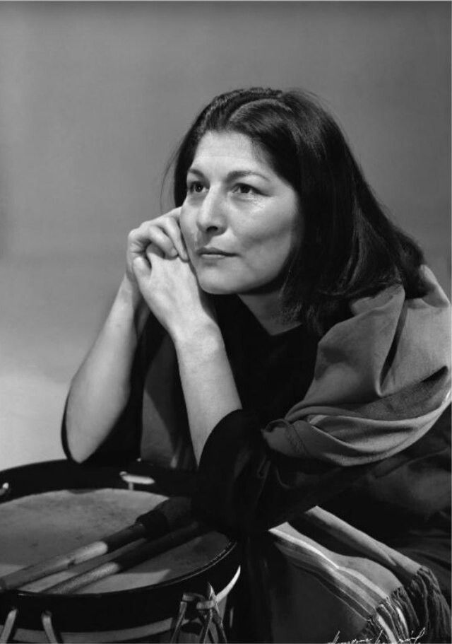 Argentinian folk singer Mercedes Sosa. (Photo: Annemarie Heinrich)