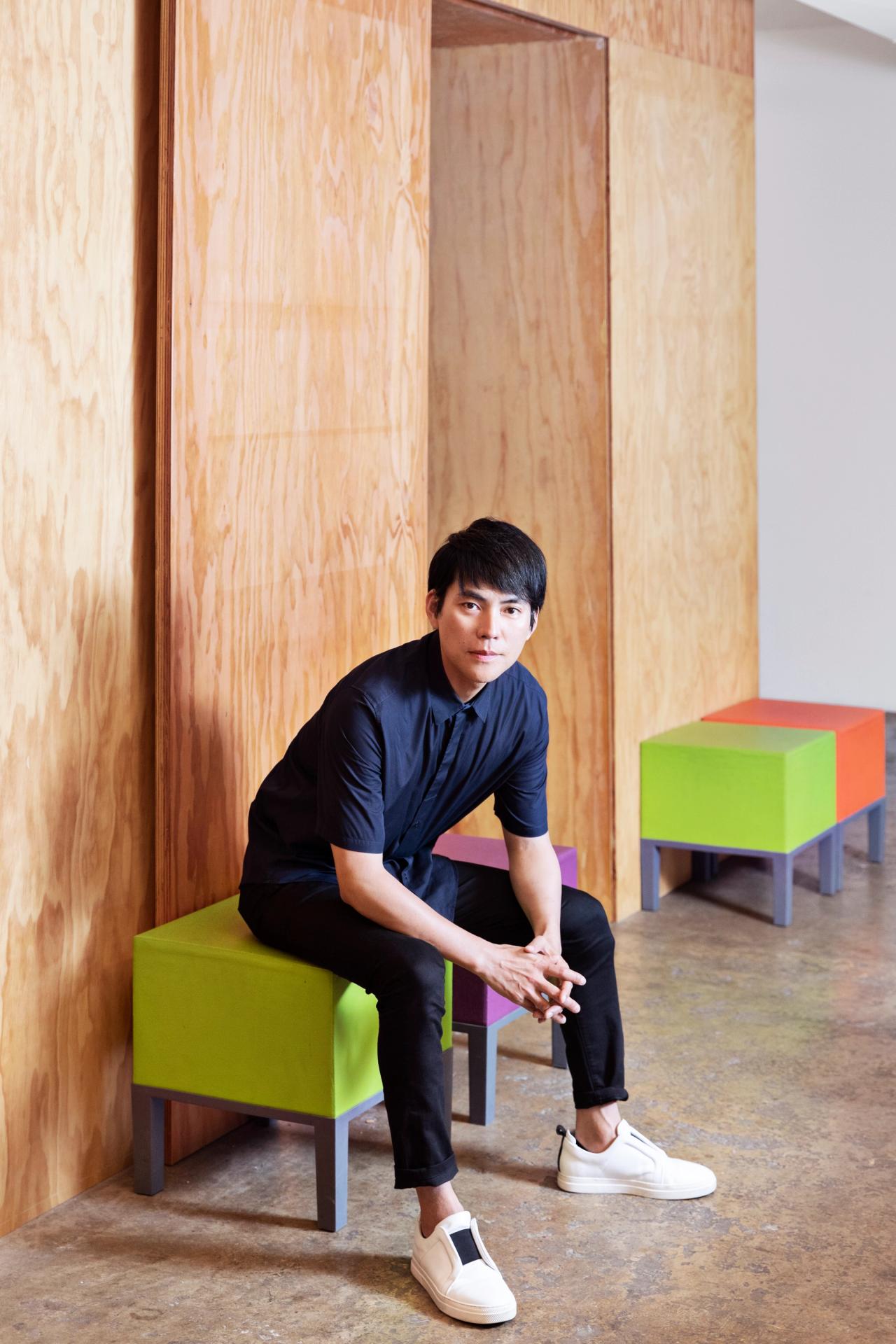 Shohei Shigematsu at OMA New York. (Photo: Naoko Maeda)