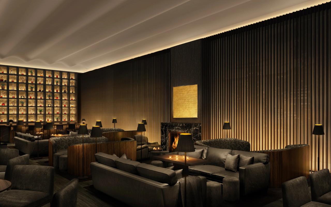 Interior view of the Tokyo Edition, Toranomon, in Japan. (Courtesy Edition Hotels)