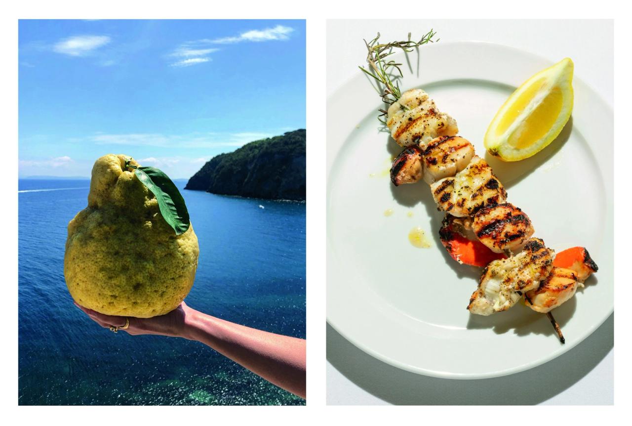 A spread from The River Cafe Look Book (2022). (Photos: Matthew Donaldson. Courtesy Phaidon)