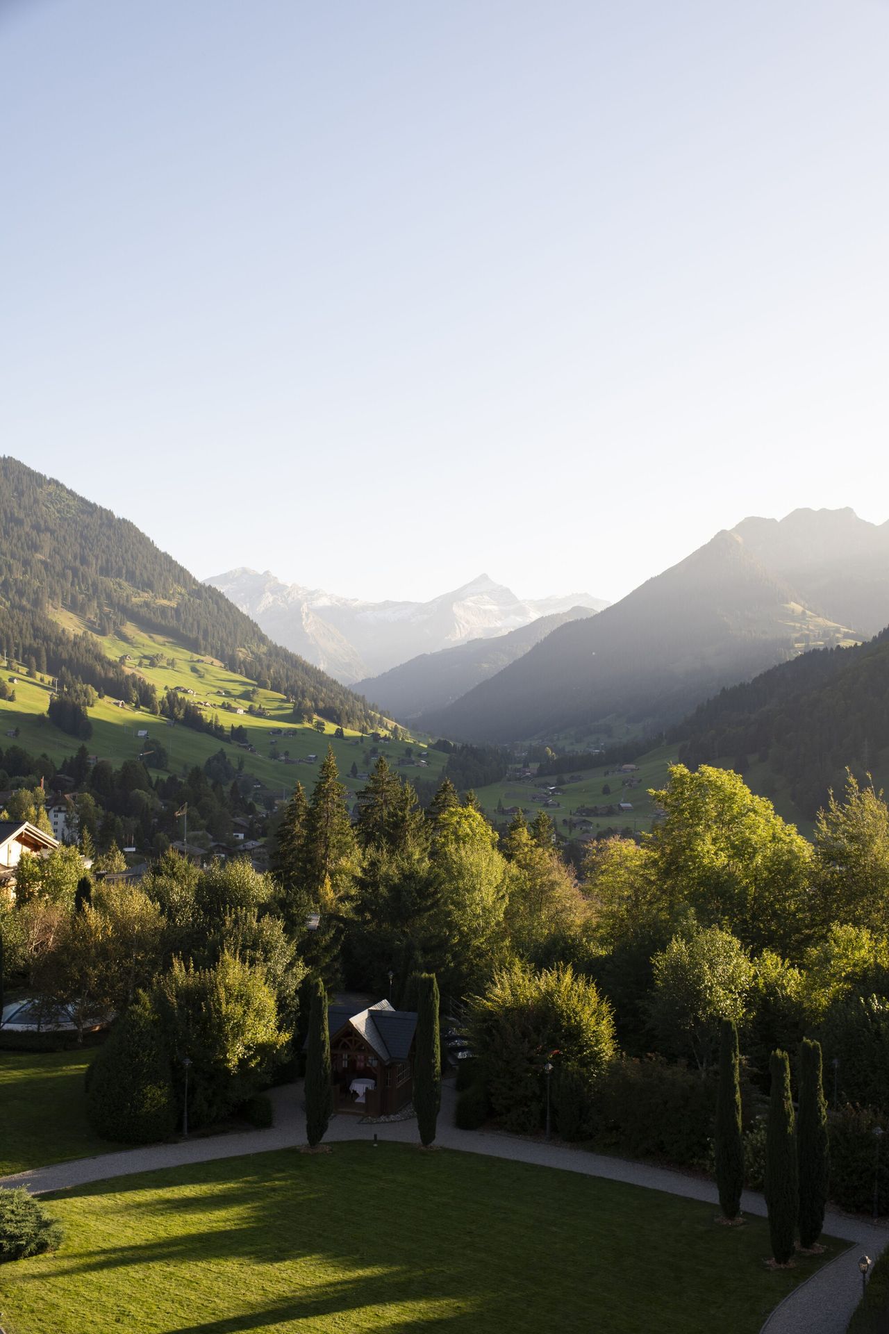 View from The Alpina Gstaad. (©The Alpina Gstaad)