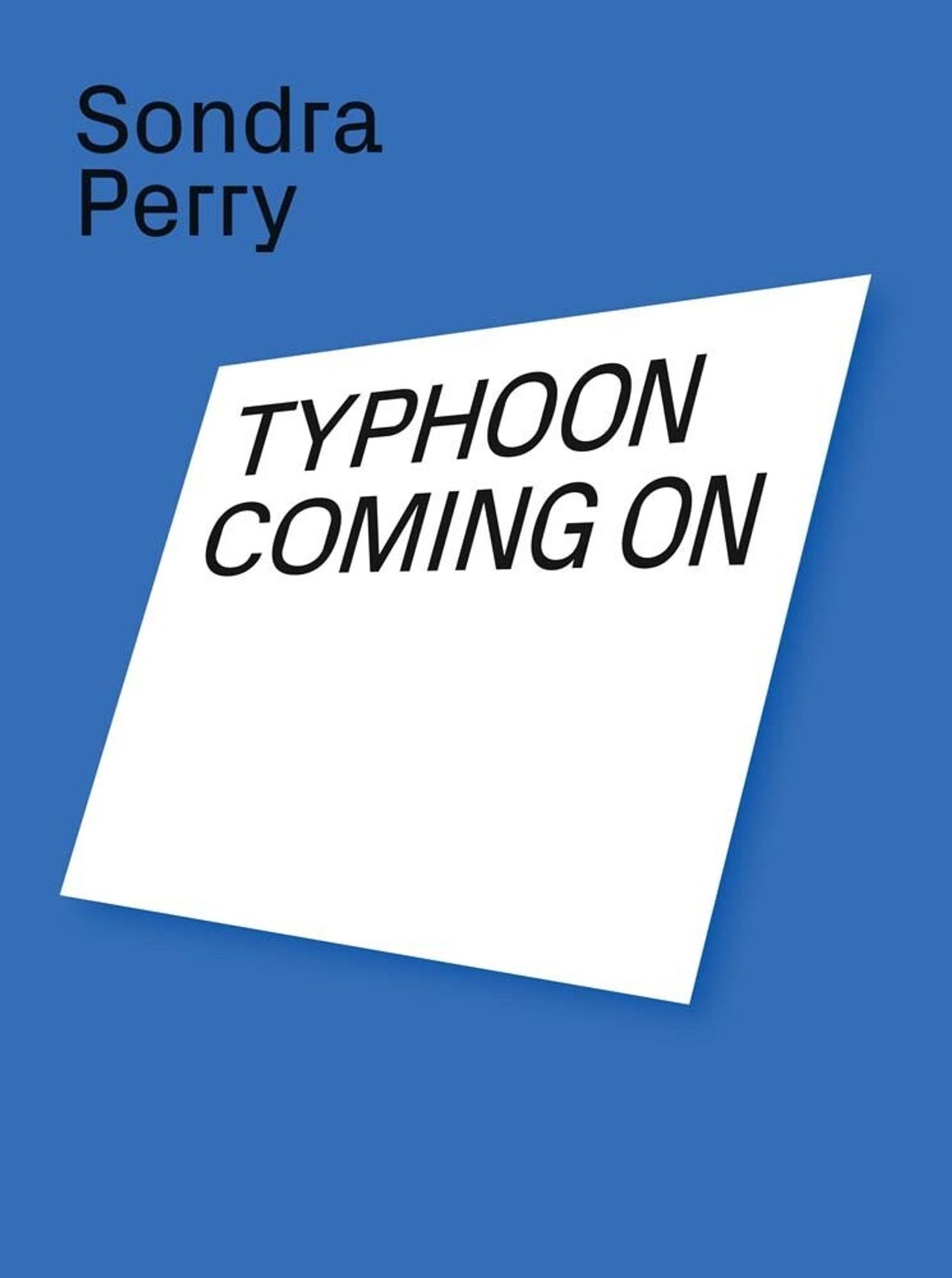 Cover of Typhoon Coming On (2018) by Sondra Perry. (Courtesy Printed Matter)