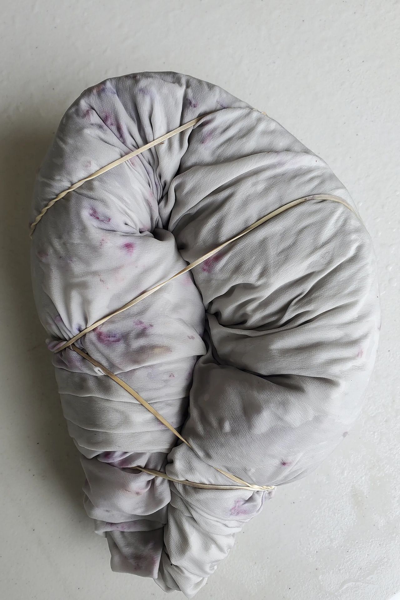 The dyeing process for Comey’s limited edition collection of 100% silk pieces, hand-dyed by Green Matters Natural Dye Company. (Courtesy Rachel Comey)