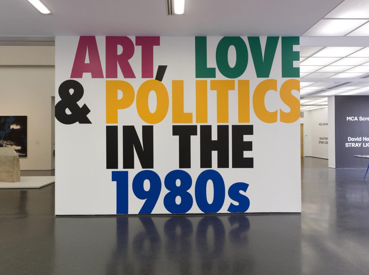 Installation view of “This Will Have Been: Art, Love & Politics in the 1980s” (2012) at the MCA Chicago. (Photo: Nathan Keay. © MCA Chicago)