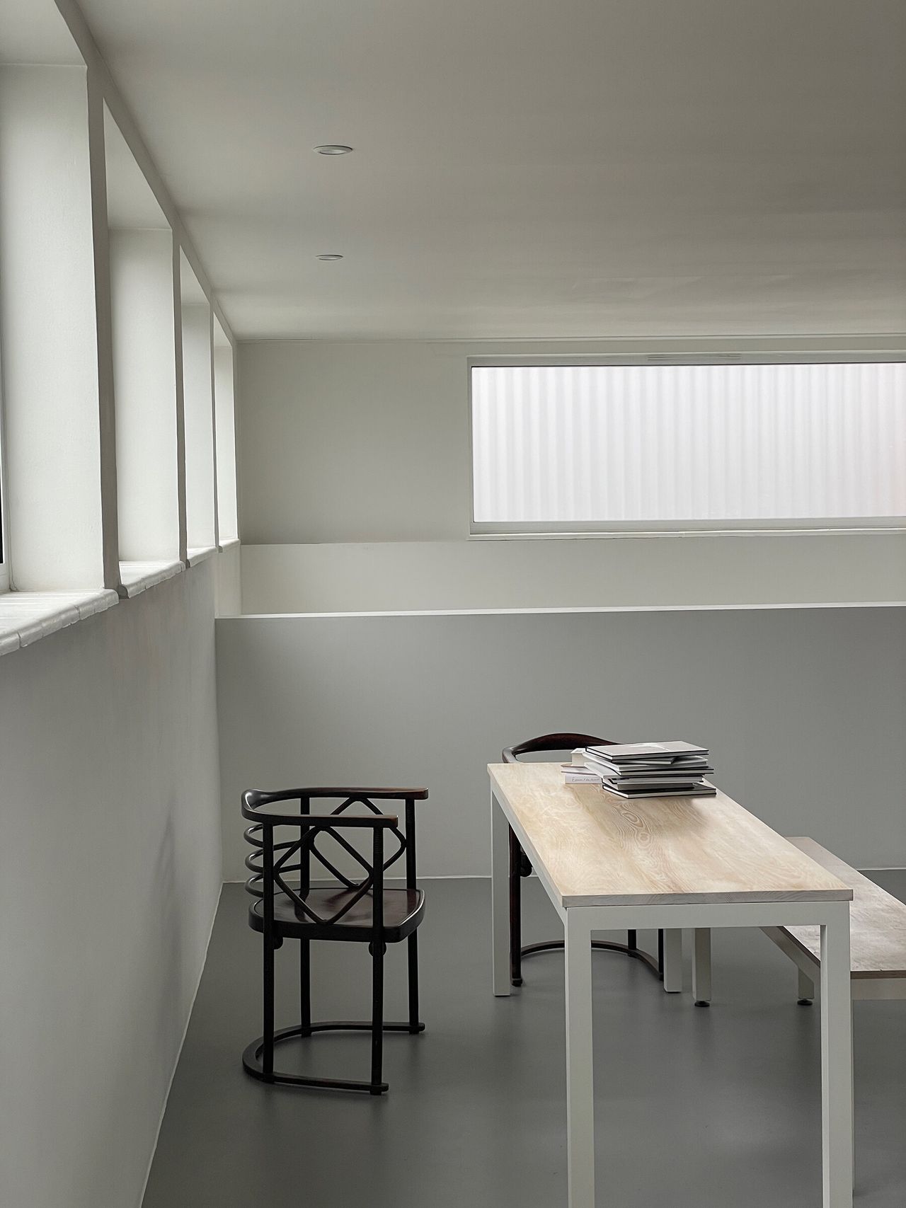 View of de Waal’s studio in South London. (Photo: Spencer Bailey)