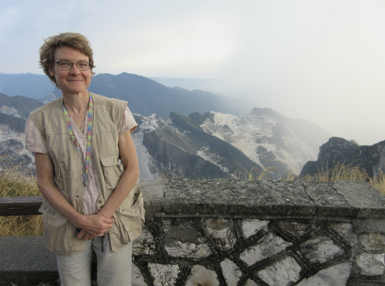 Bjornerud in Italy in 2016. (Courtesy Marcia Bjornerud)