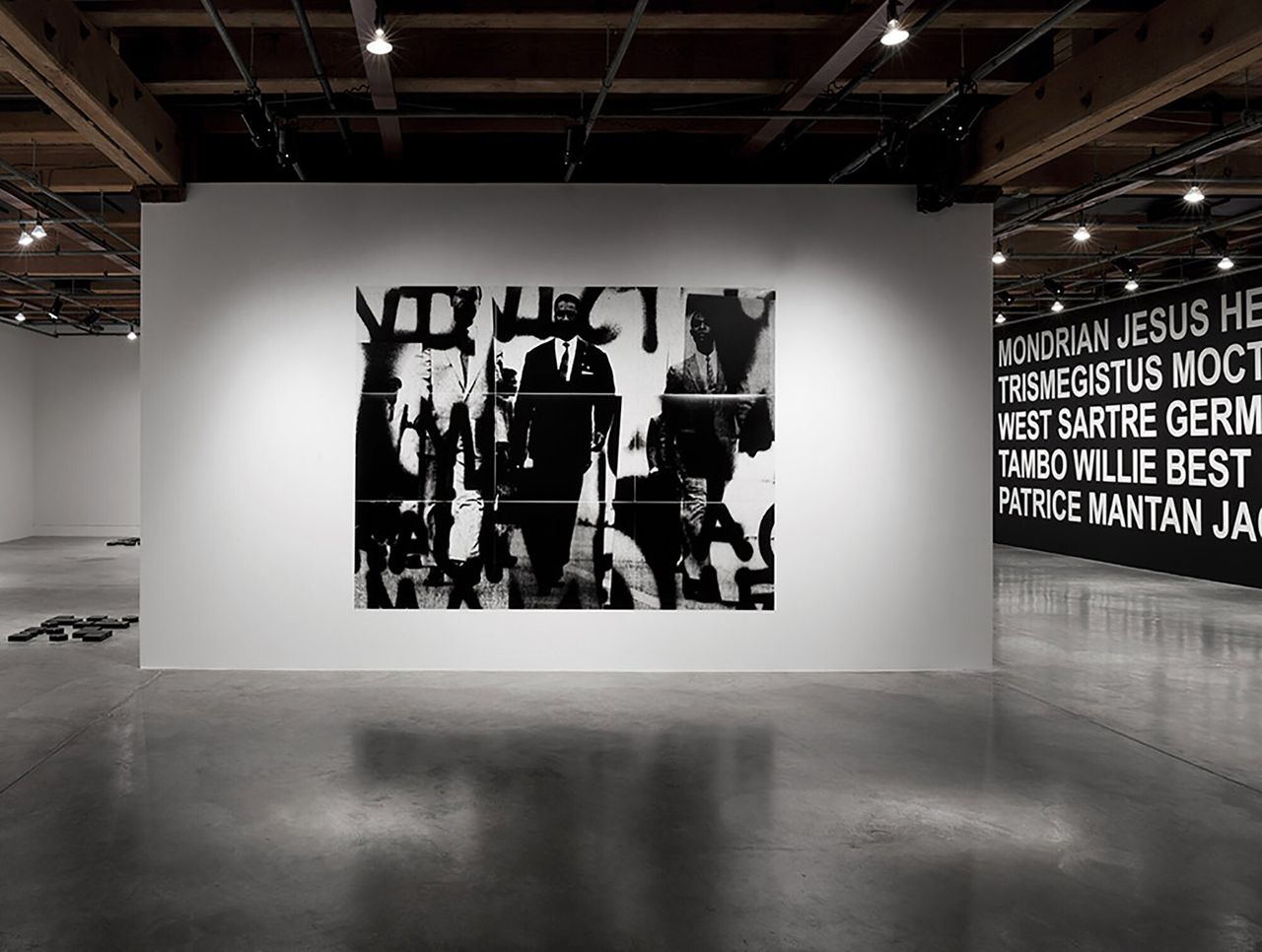 Installation view of Pendleton’s exhibition “Becoming Imperceptible” (2016) at Contemporary Arts Center, New Orleans. (Courtesy the artist and Pace Gallery)