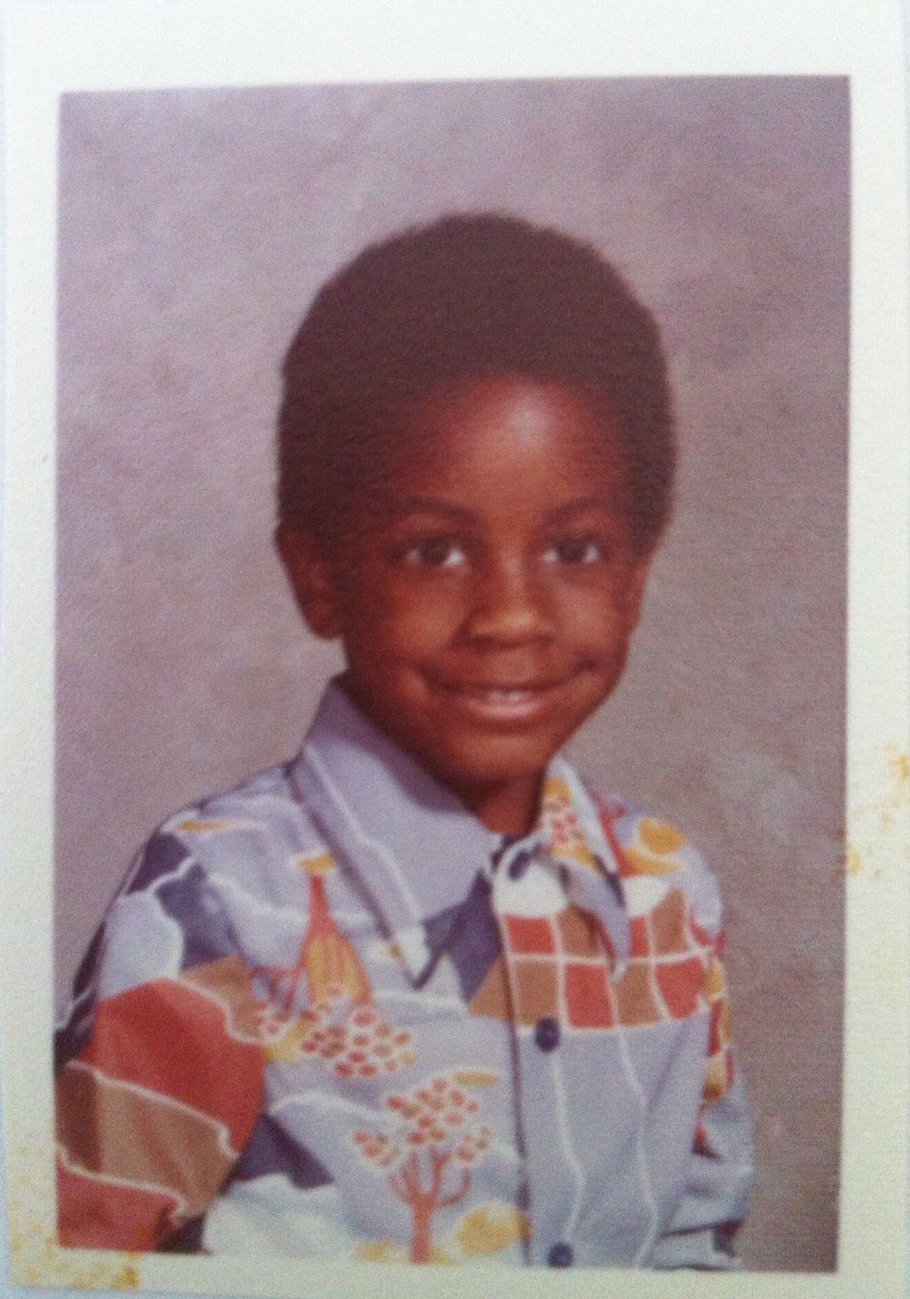 Biggers as a child. (Courtesy Studio Sanford Biggers)