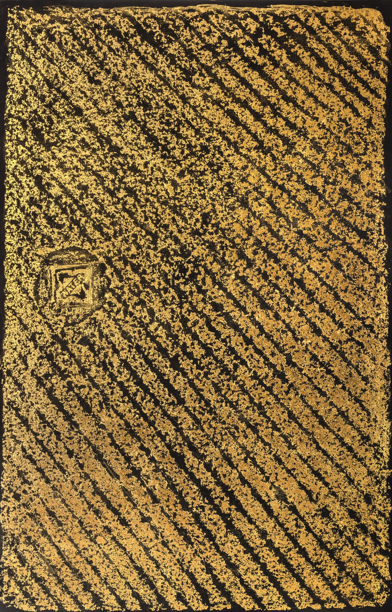 Bowery (2019), part of Nares’s series Monuments. (Courtesy Kasmin Gallery)