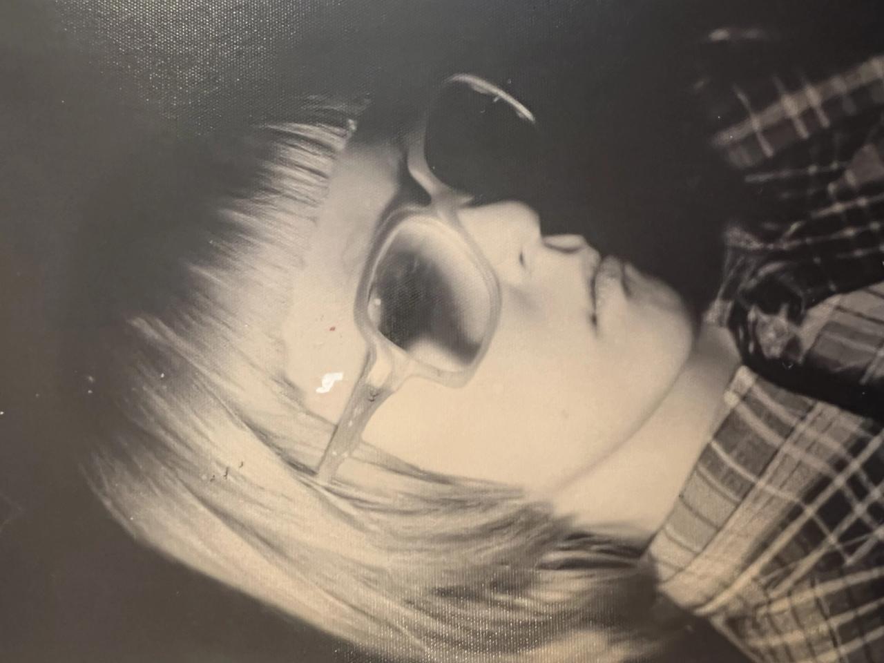 Kwade in Poland as a child. (Courtesy Alicja Kwade)