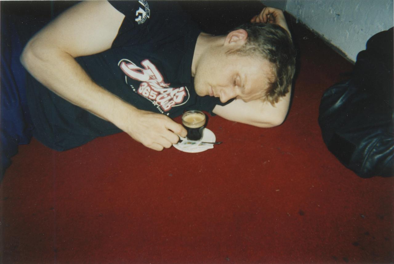 Chris Wood on tour. (Courtesy Billy Martin)