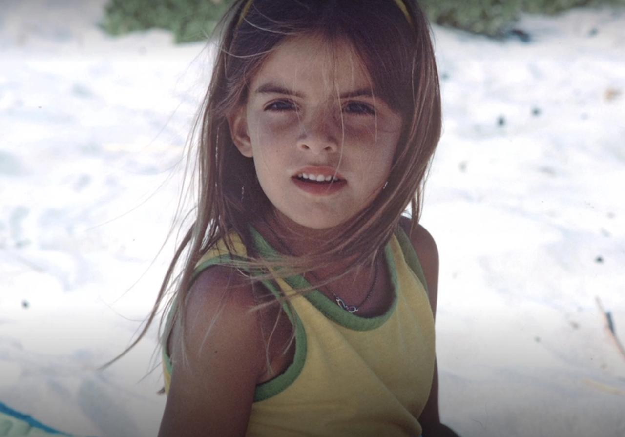 Comey as a child, growing up in Connecticut. (Courtesy Rachel Comey)