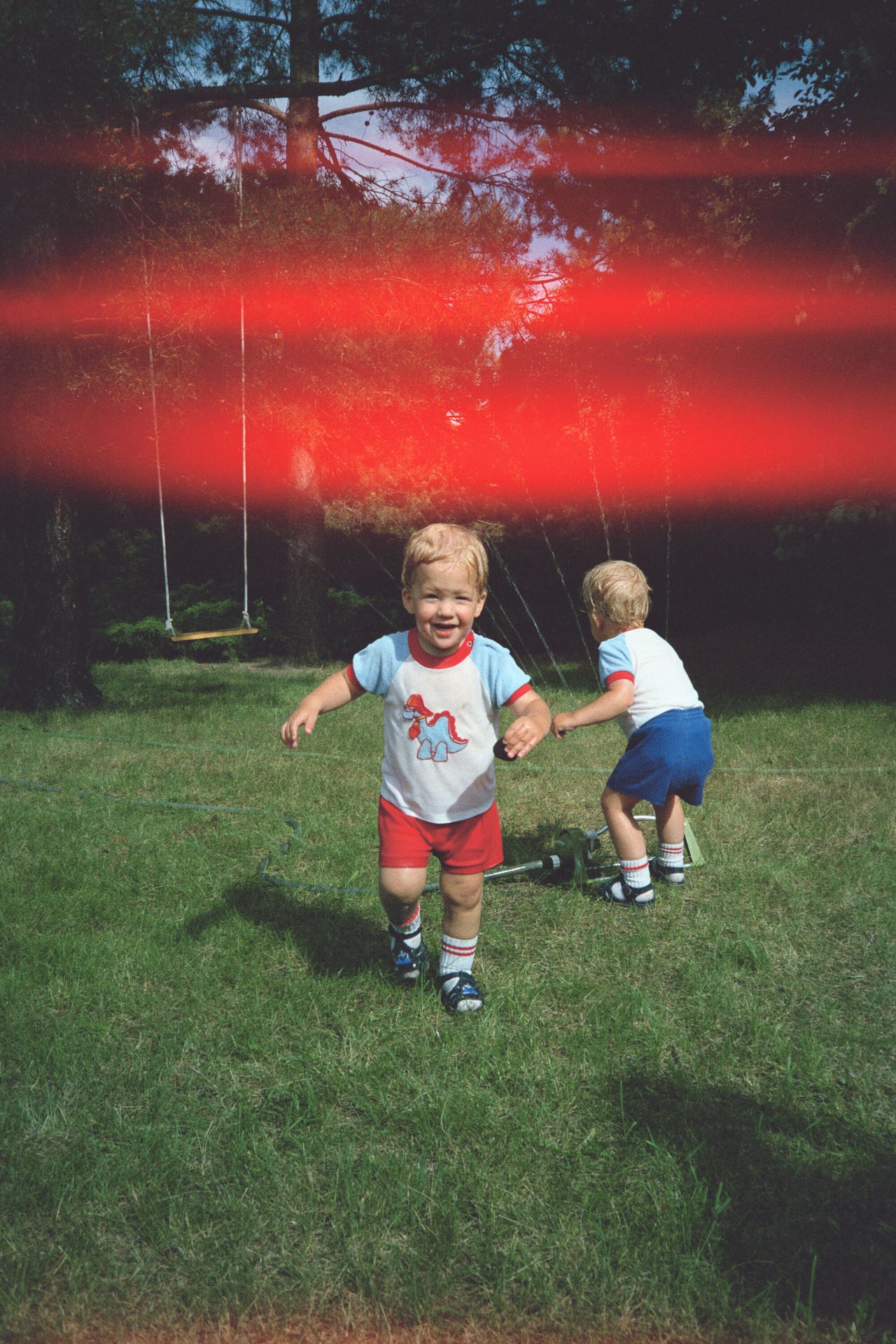 Spencer (left) and Trent (right) during their upbringing in Littleton, Colorado. (Courtesy Trent Davis Bailey)