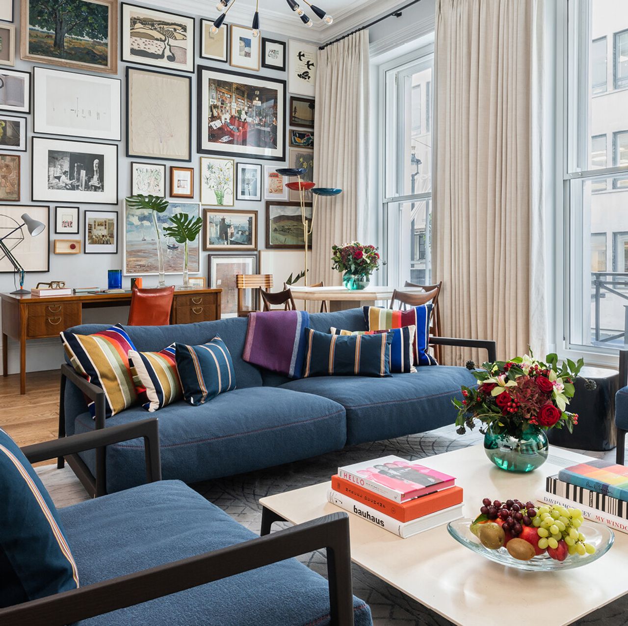 The Sir Paul Smith Suite at Brown’s Hotel in London, designed by Smith in 2023. (Courtesy Paul Smith)