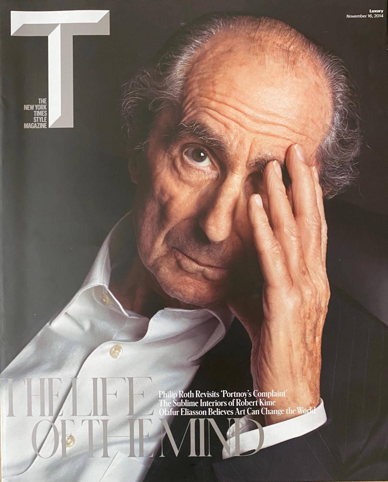 Cover of T magazine‘s Nov. 16, 2014, issue. (Courtesy Deborah Needleman)