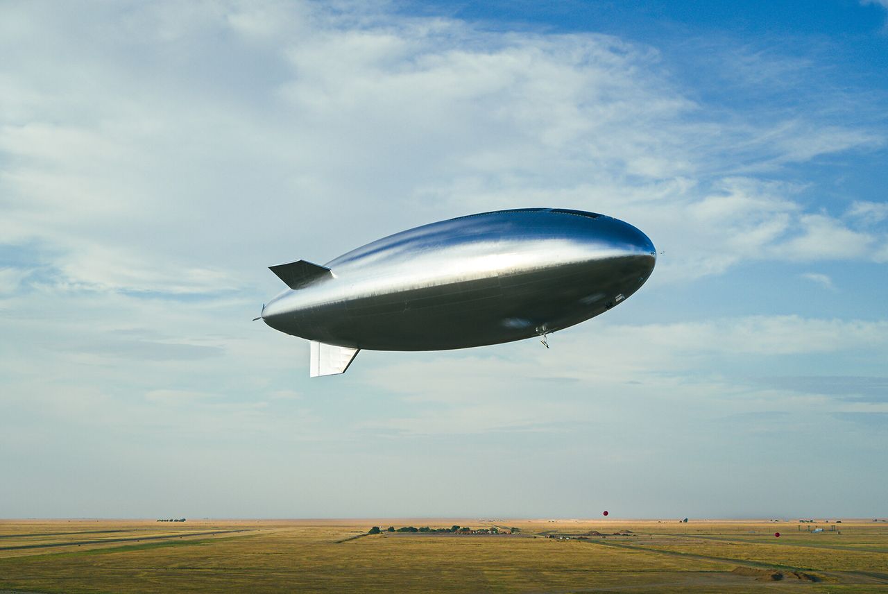 One of Sceye’s HAPS mid-flight. (Courtesy Sceye)