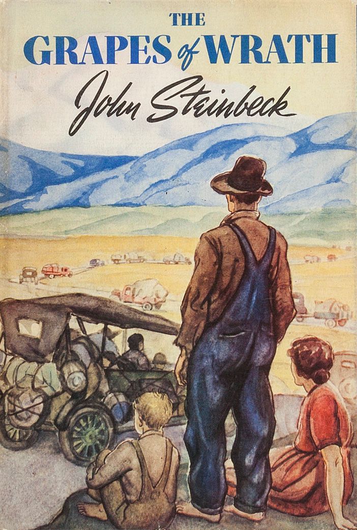 Cover of John Steinbeck’s The Grapes of Wrath (1939). (Courtesy Wikimedia Commons)