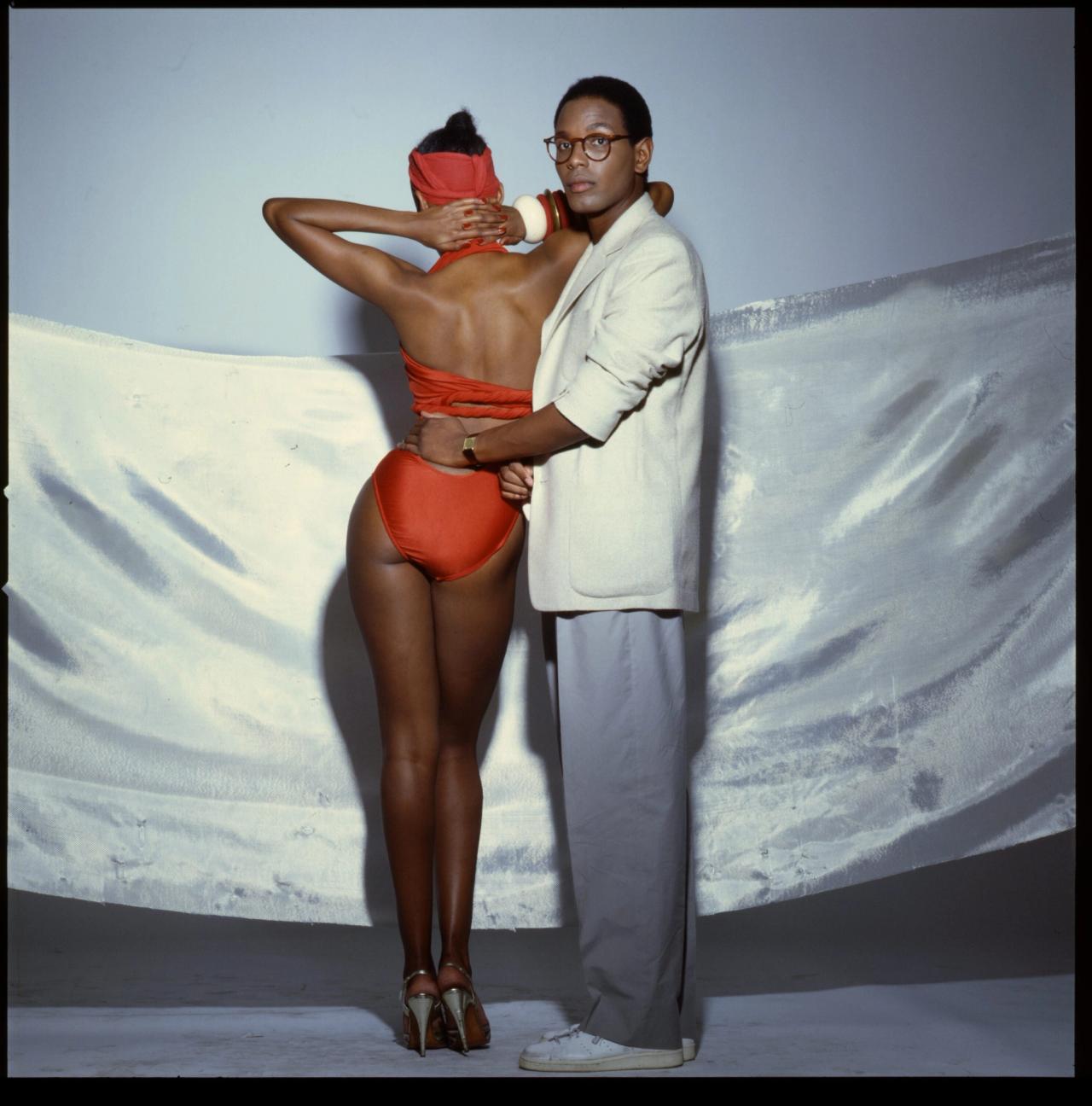 Willi and Toukie Smith in 1978. (Photo: Anthony Barboza. Courtesy Cooper Hewitt)