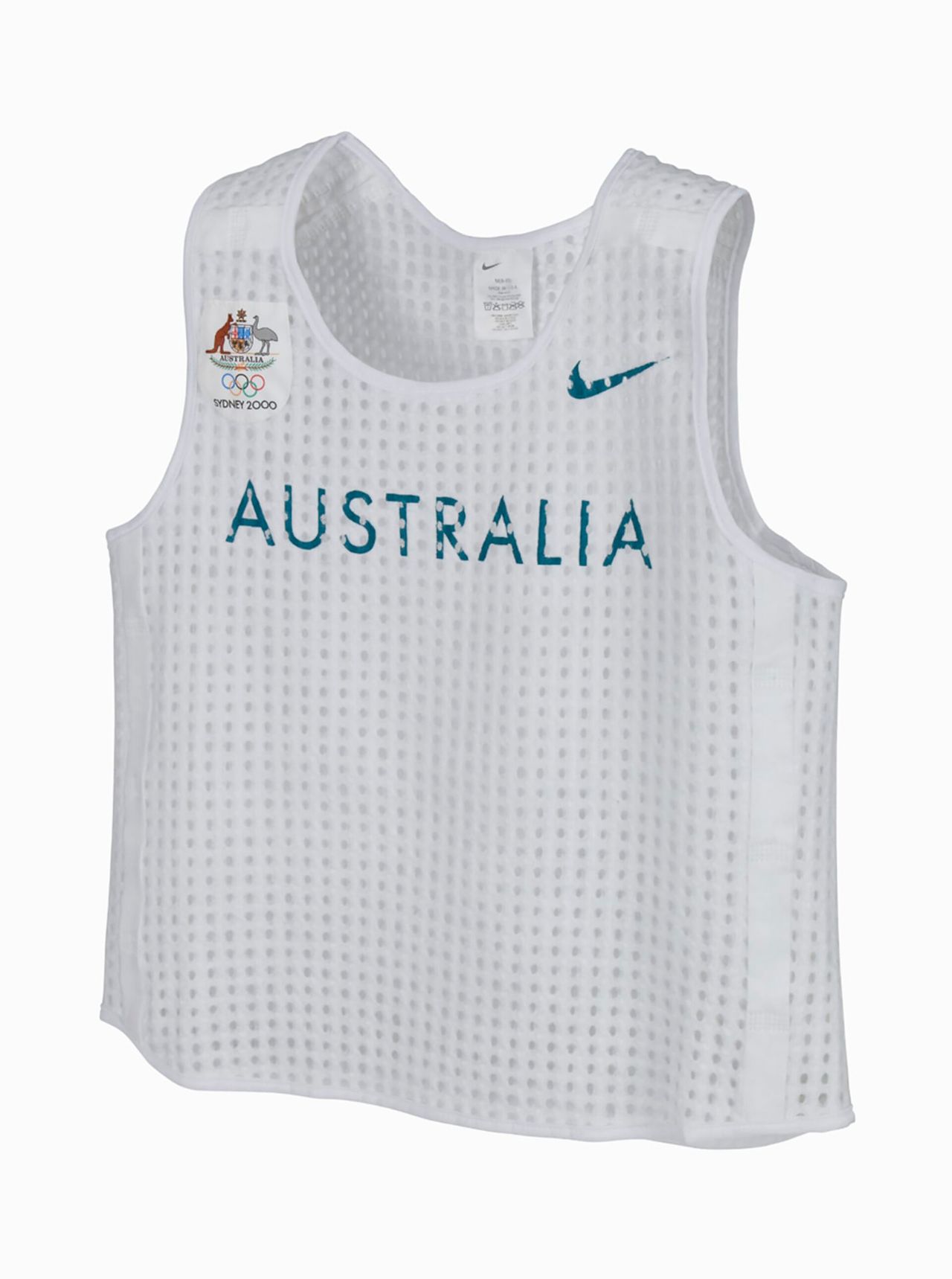 The singlet designed by Nike for the Sydney Summer Olympics in 2000. (Courtesy Nike)