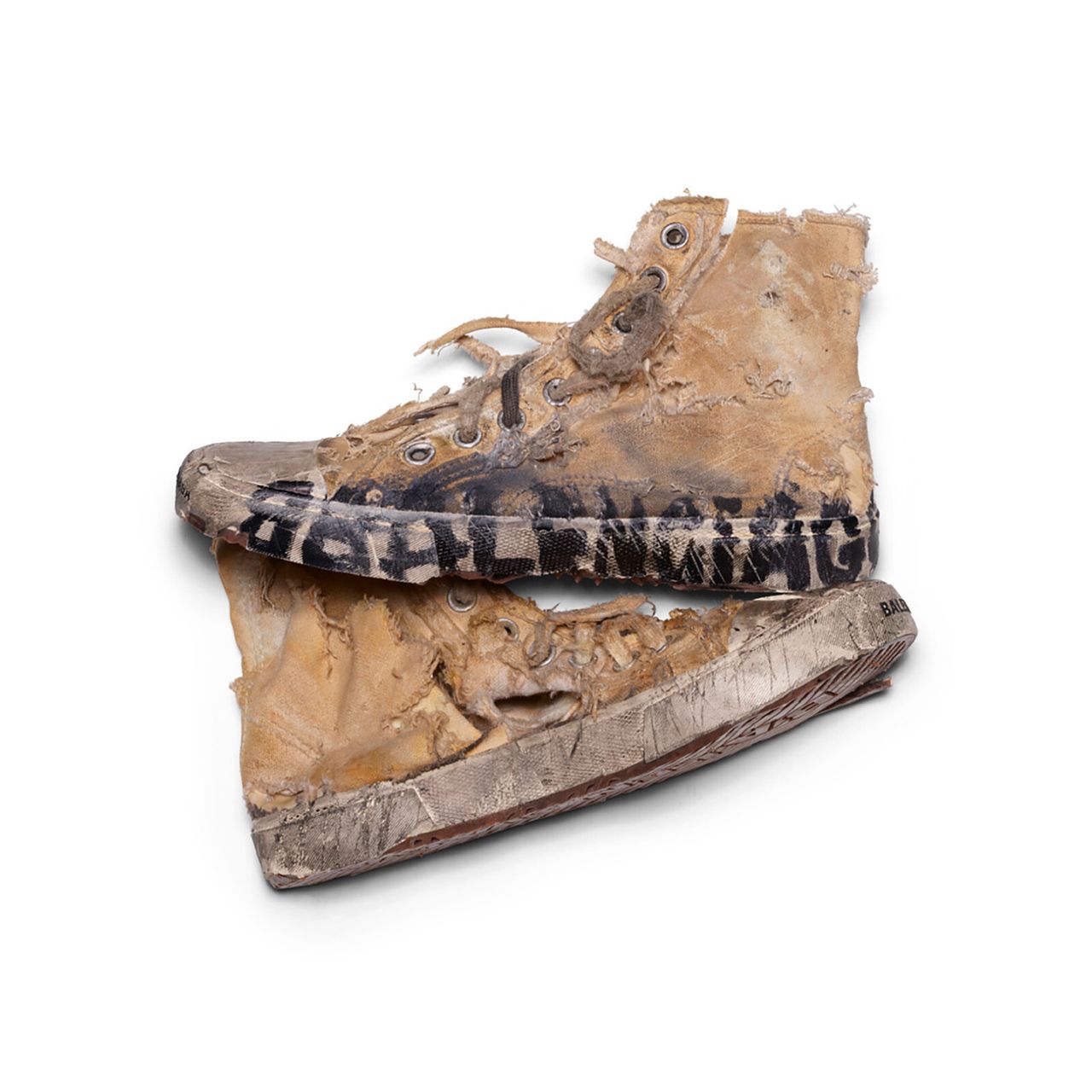 The Balenciaga “Full Destroyed Sneakers.” (Courtesy Balenciaga)