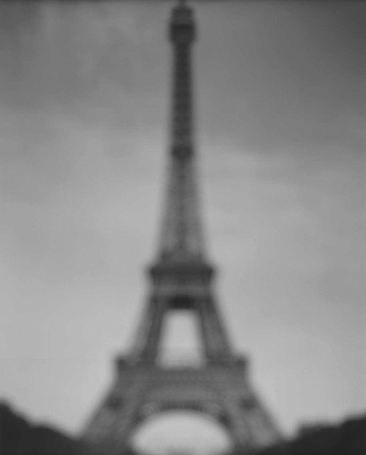 “Eiffel Tower” (1998) by Sugimoto. (Courtesy Hiroshi Sugimoto)
