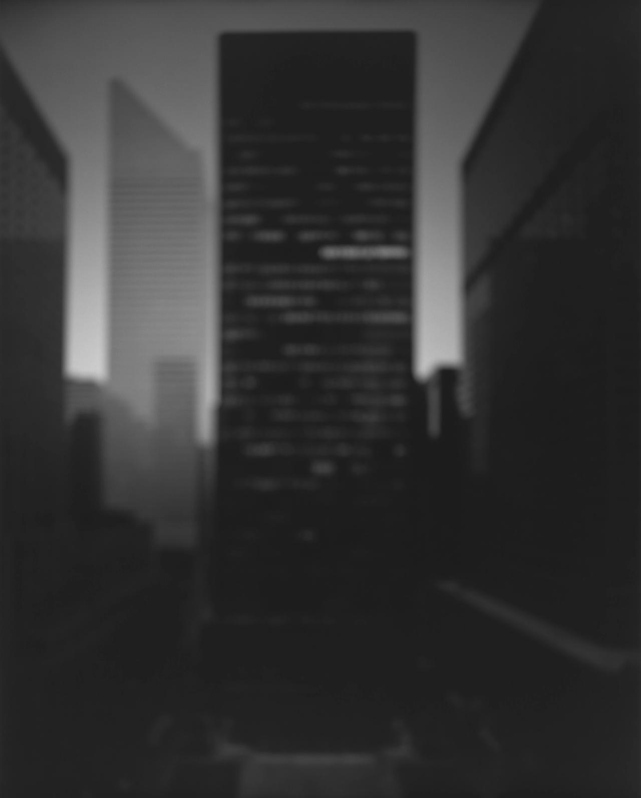 “Seagram Building” (1997) by Sugimoto. (Courtesy Hiroshi Sugimoto)