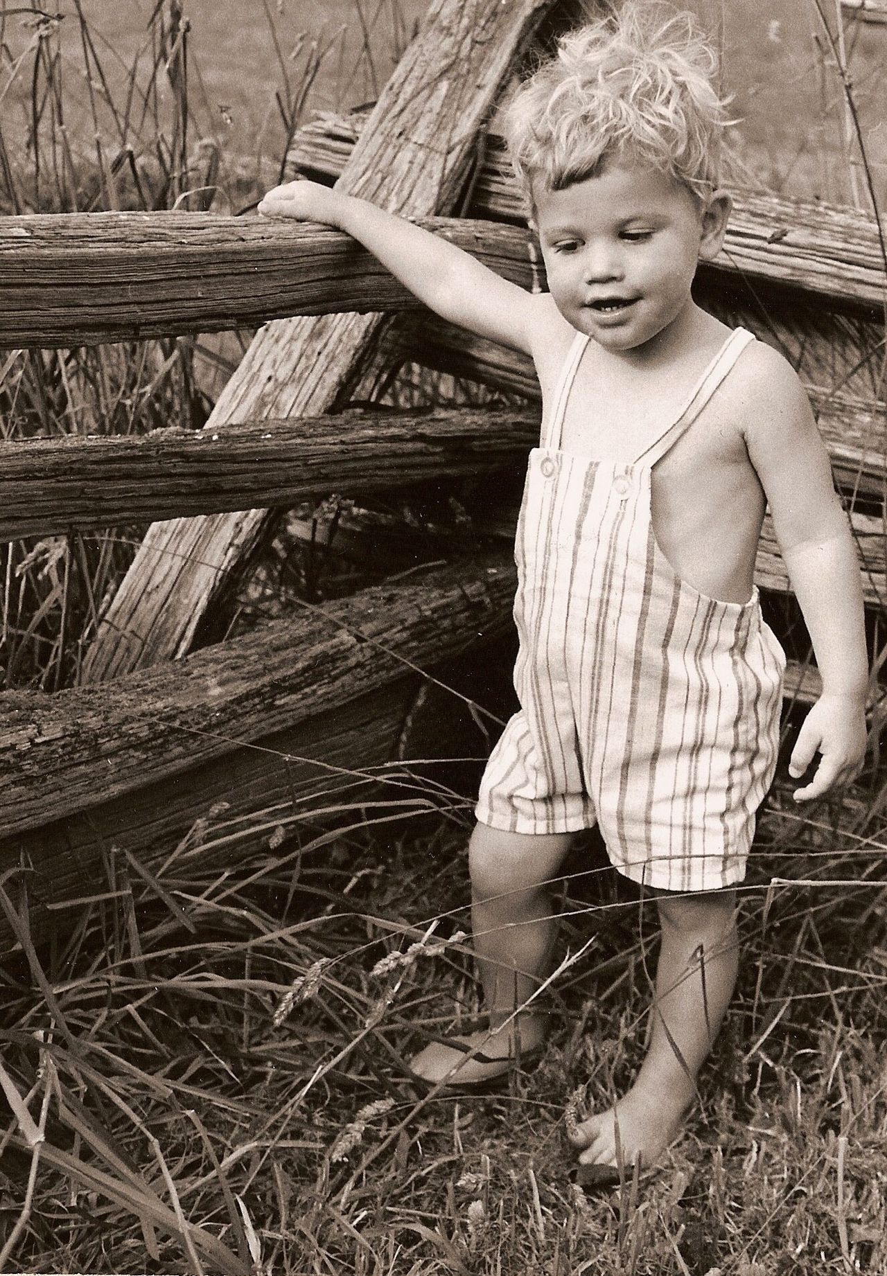 Frey as a toddler. (Courtesy James Frey)