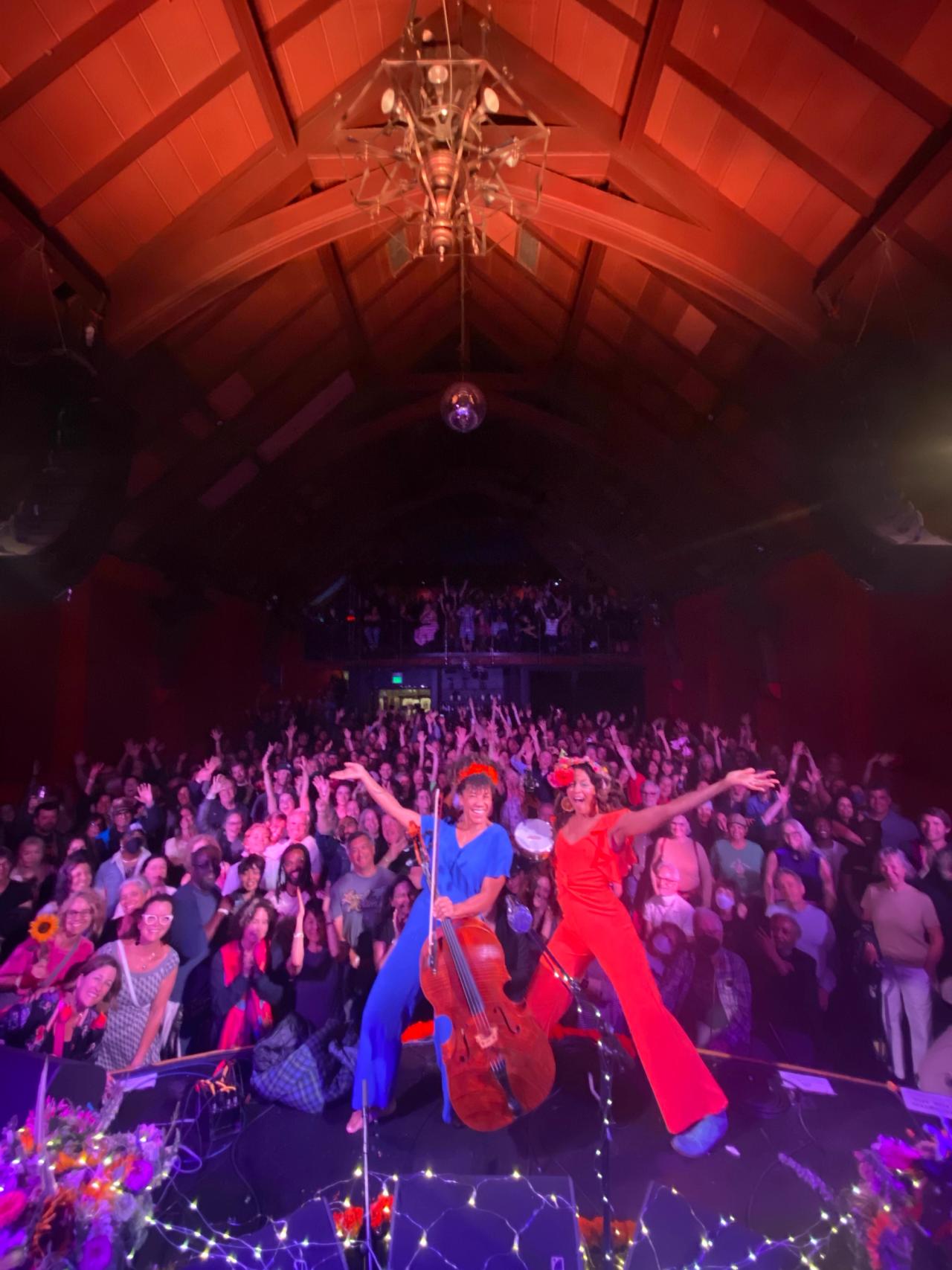 June performing at The Chapel in San Francisco’s Mission District in August 2026. (Courtesy Valerie June)