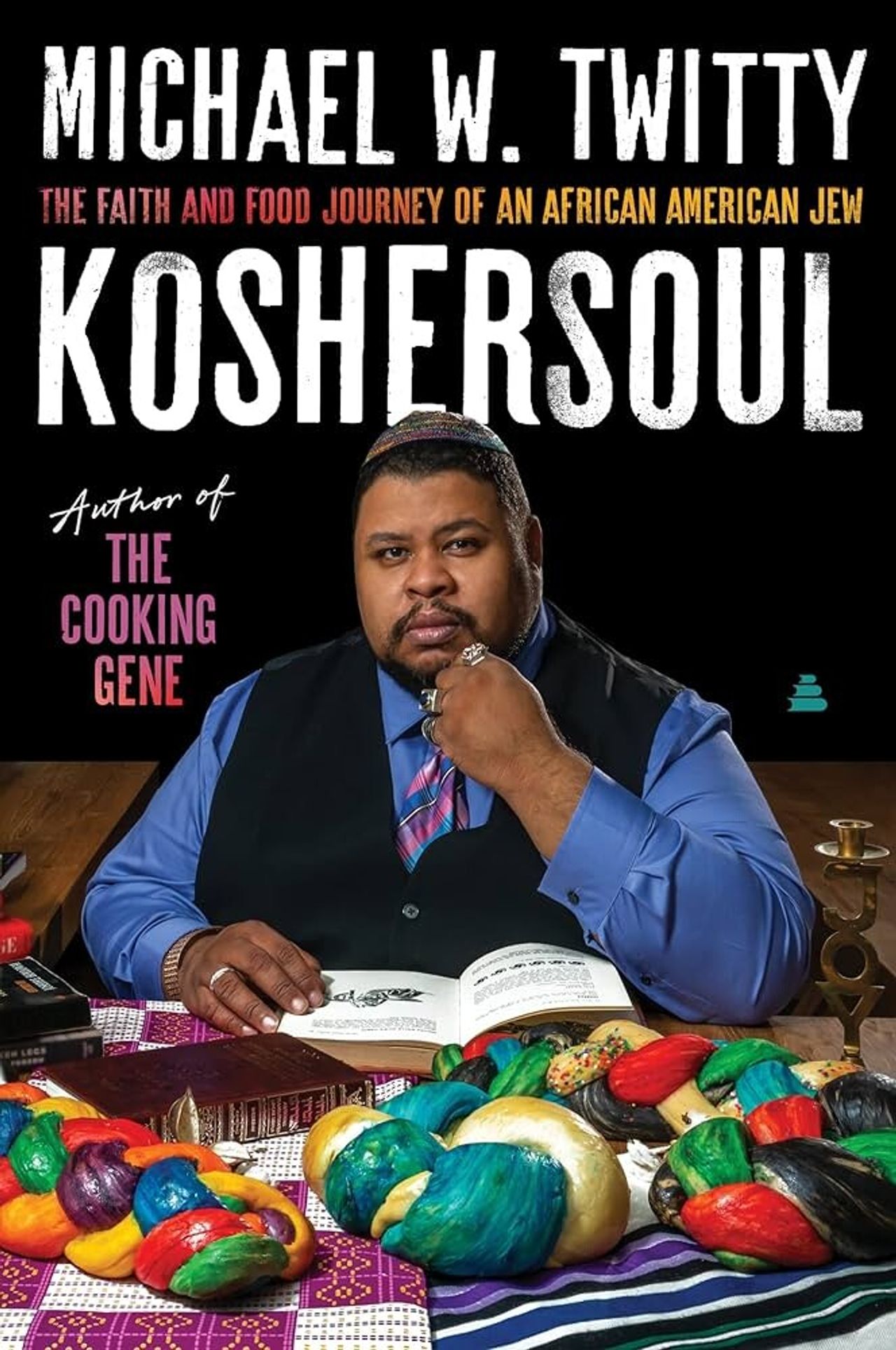 Cover of Koshersoul: The Faith and Food Journey of an African American Jew (2023) by Twitty. (Courtesy Amistad.)