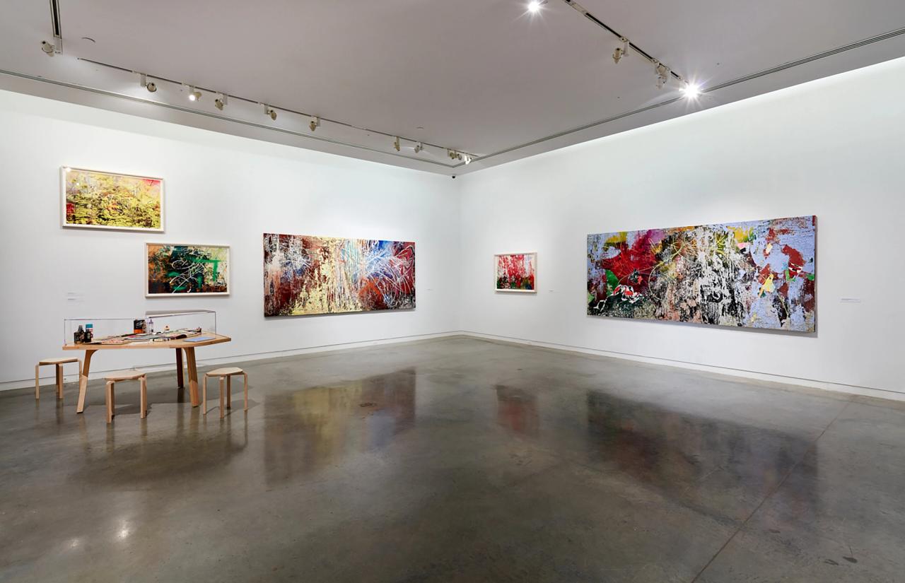 View of Parlá’s exhibition “It’s Yours” (2020) at the Bronx Museum. (Courtesy the artist)