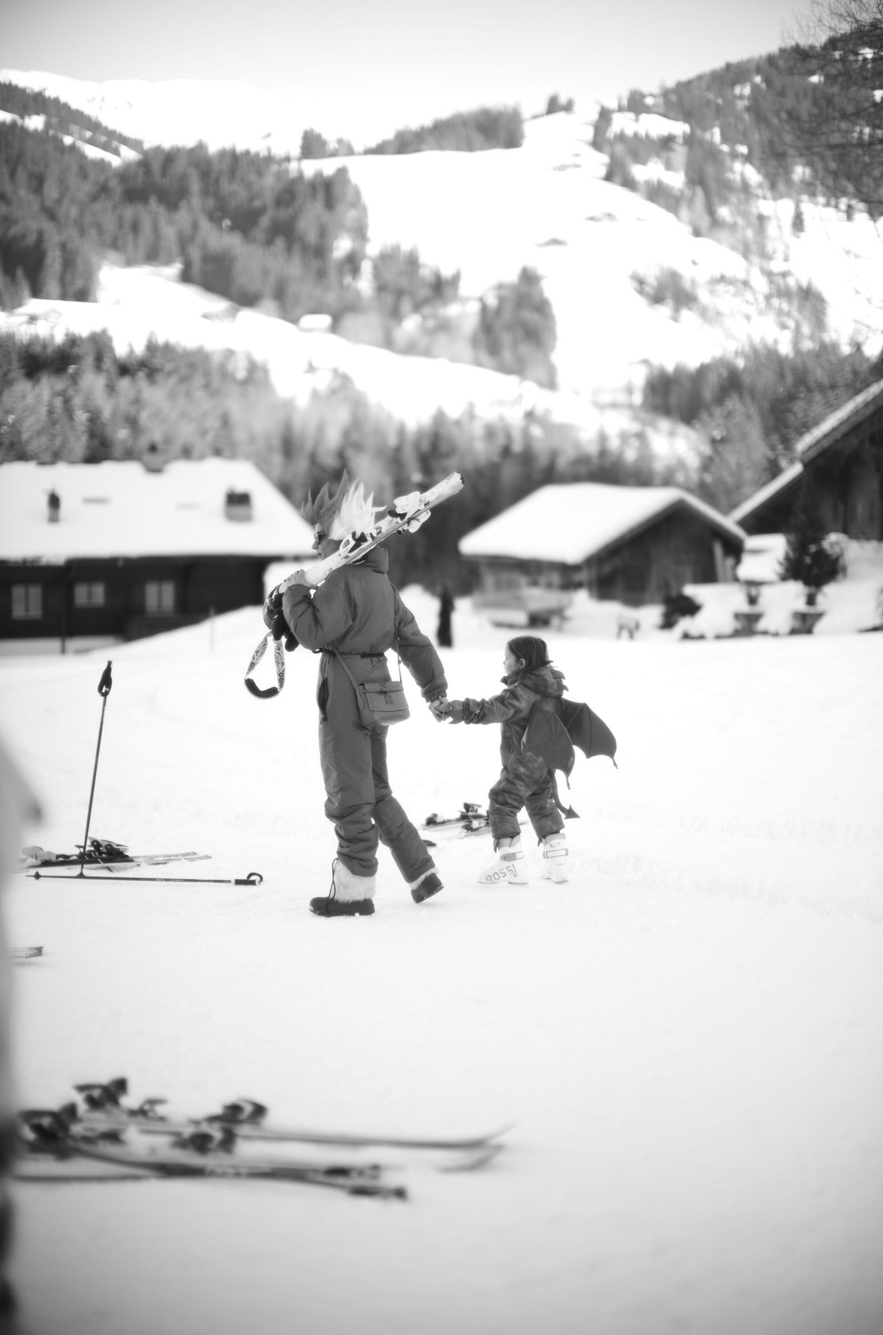 Mimran’s wife and daughter. (Courtesy Nachson Merman)