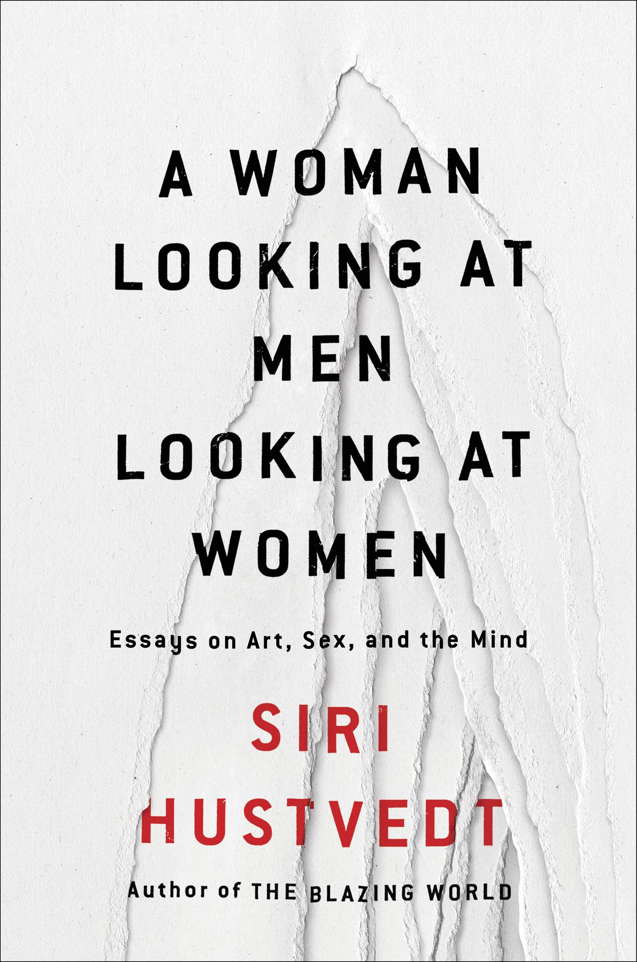 Cover of Hustvedt’s book of essays A Woman Looking at Men Looking at Women (2016), which covers art, sex, and the mind. (Courtesy Simon & Schuster)