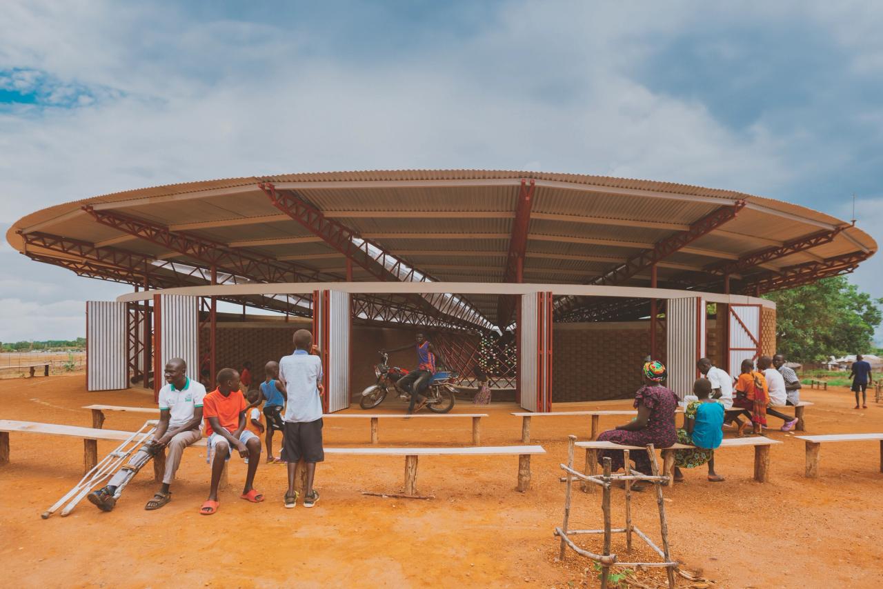 The Bidi Bidi Performing Arts Centre in Uganda. (Photo: Mutua Matheka. Courtesy to.org)