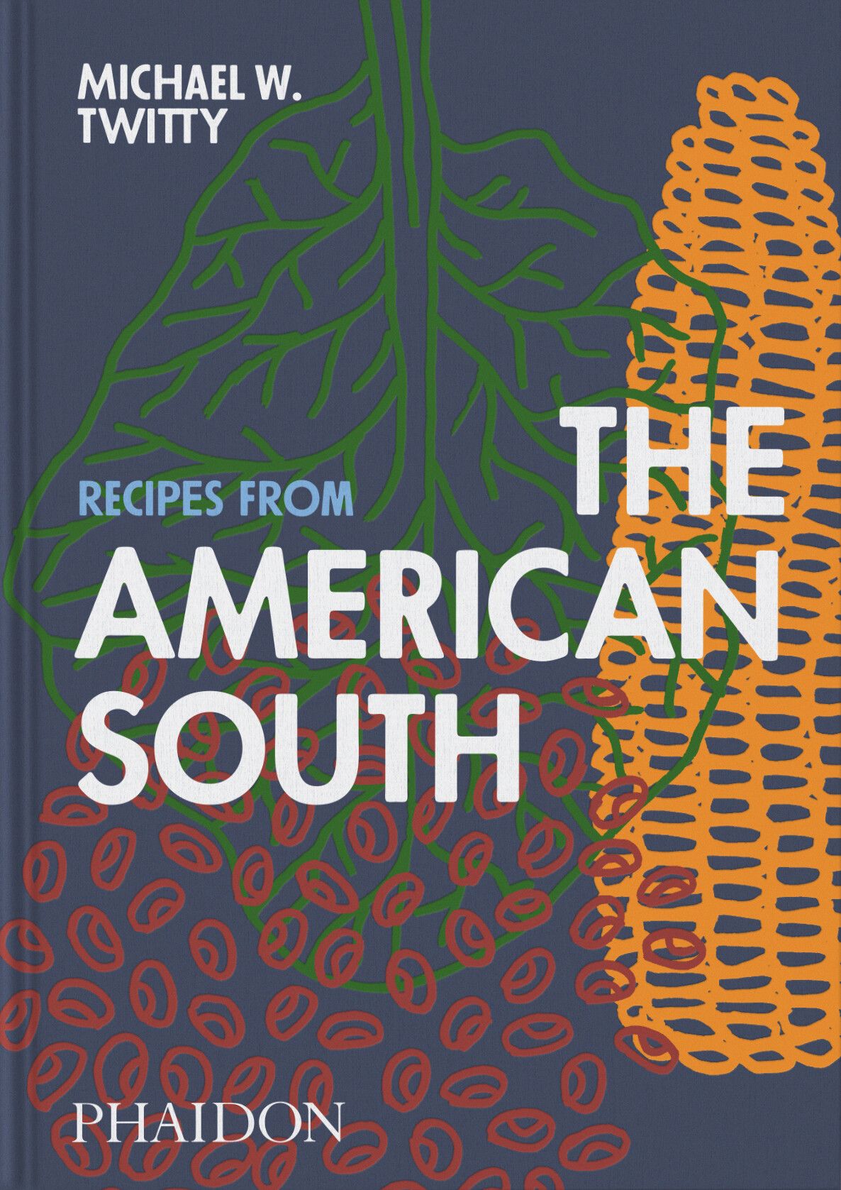 Cover of Recipes From the American South (2025). (Courtesy Phaidon)