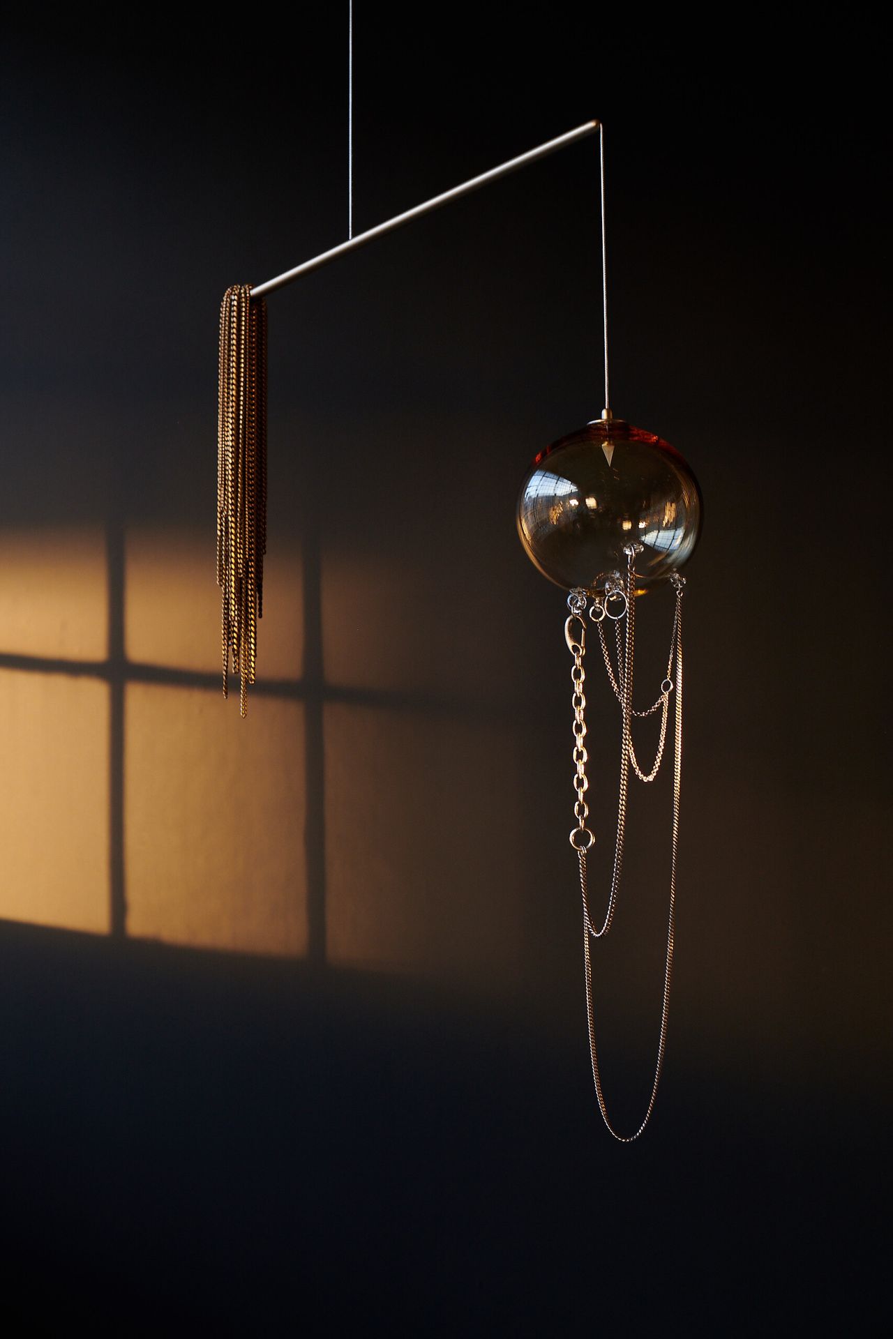 A mobile by Adelman. (Courtesy Lindsey Adelman)