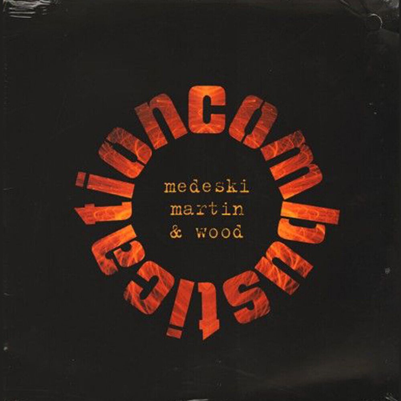 Cover of Medeski Martin & Wood’s album Combustication (1998). (Courtesy Billy Martin)