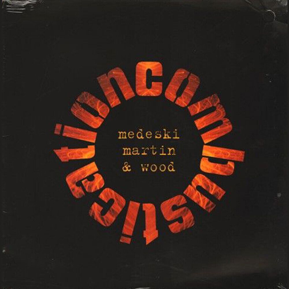 Cover of Medeski Martin & Wood’s album Combustication (1998). (Courtesy Billy Martin)